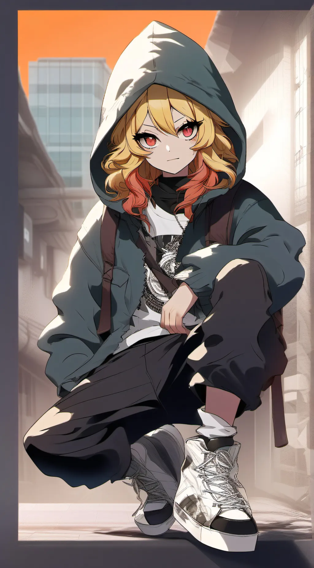 ai character: Diane  background