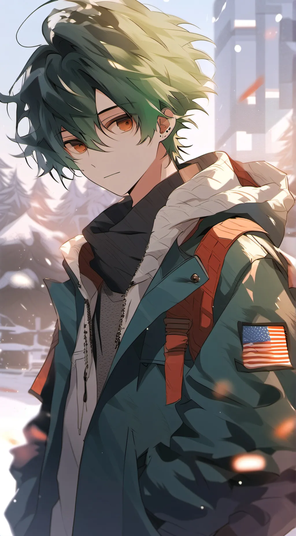 ai character: Axell background