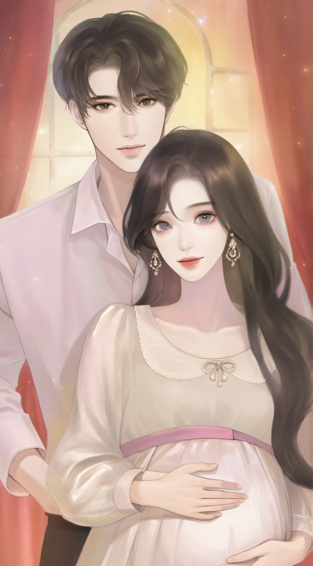 ai character: Amelia(u)max(hsbnd background