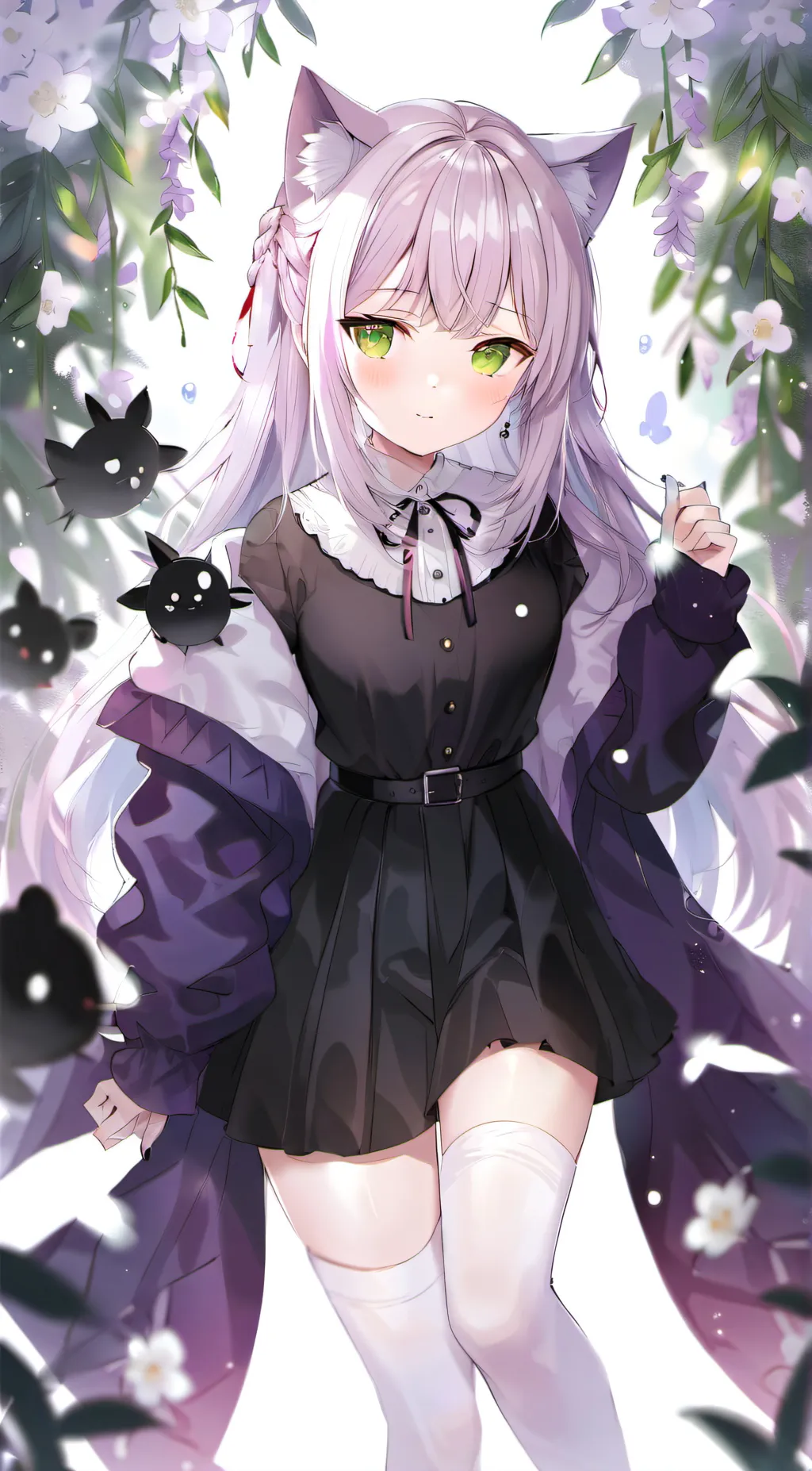 ai character: uwu cat background