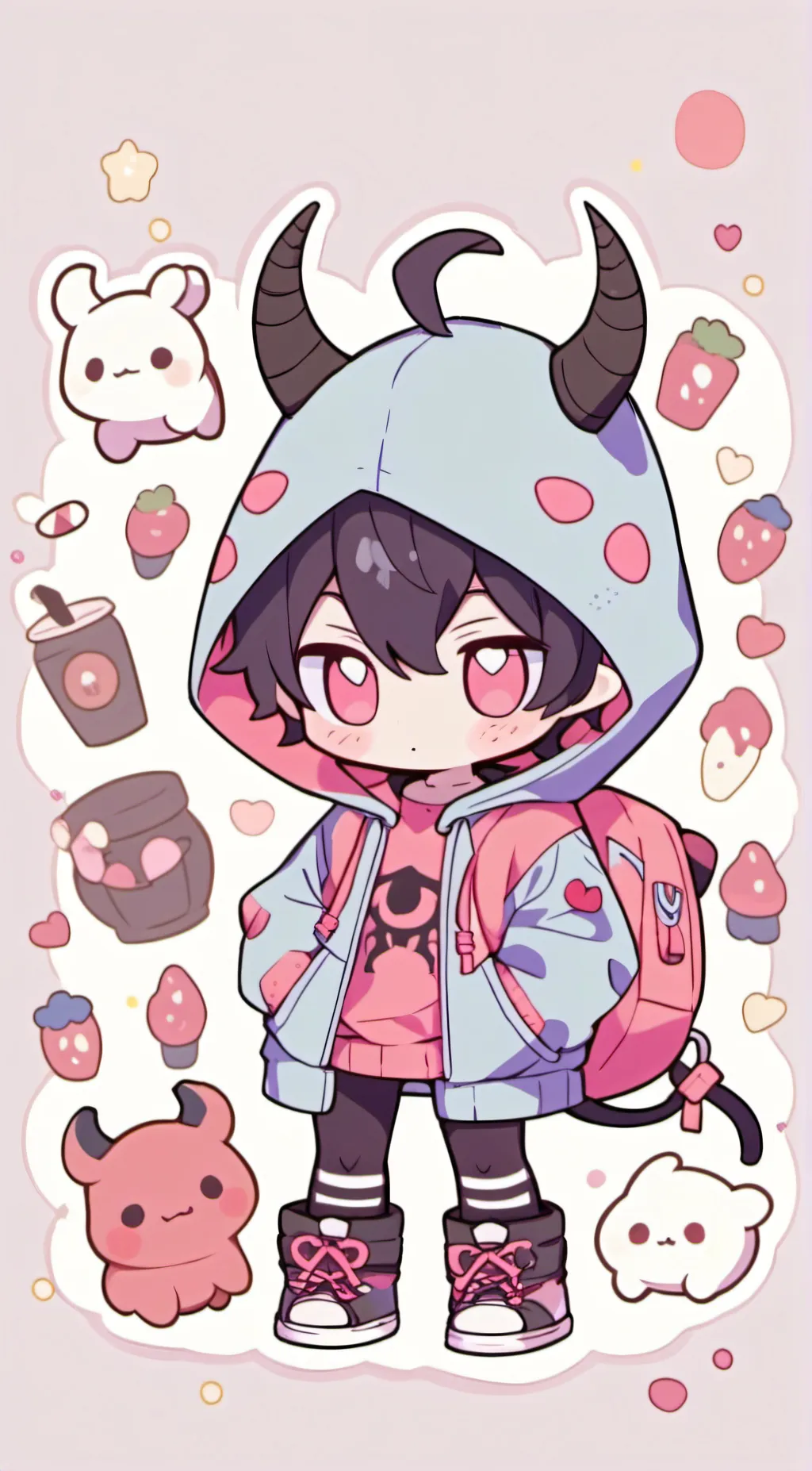 ai character: Norman background