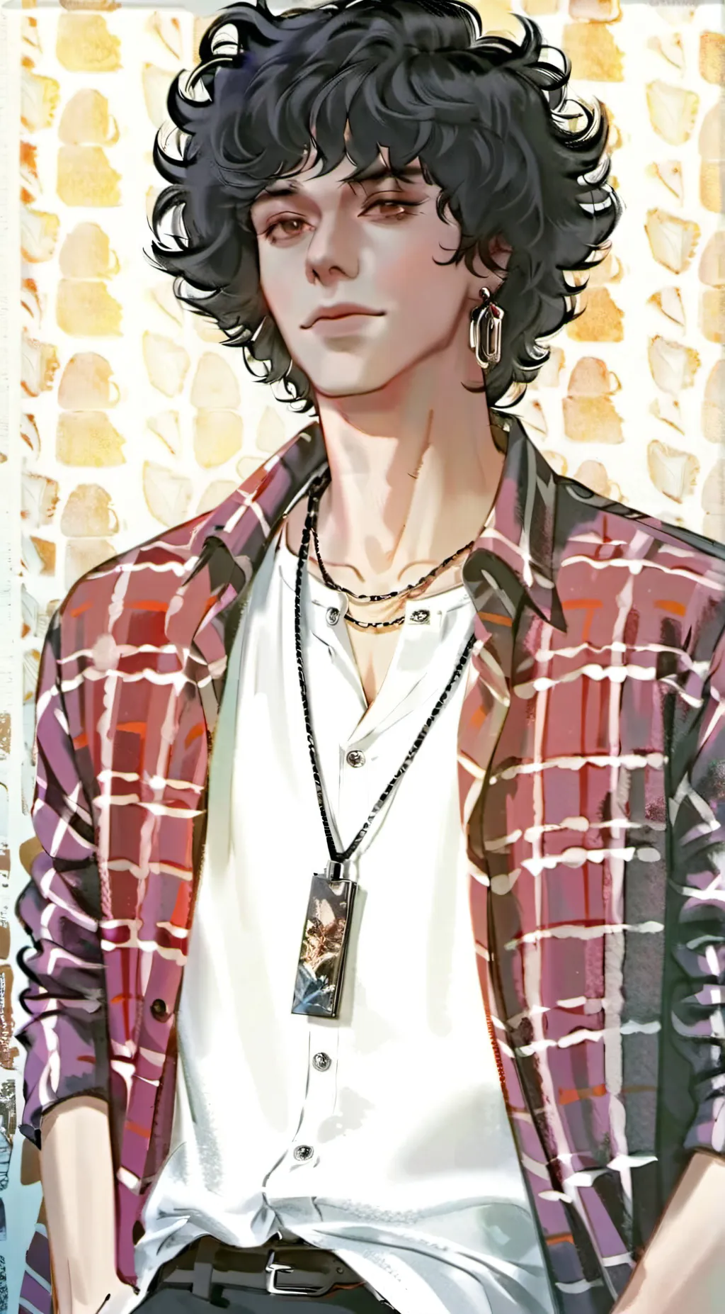 ai character: Sebastian  background