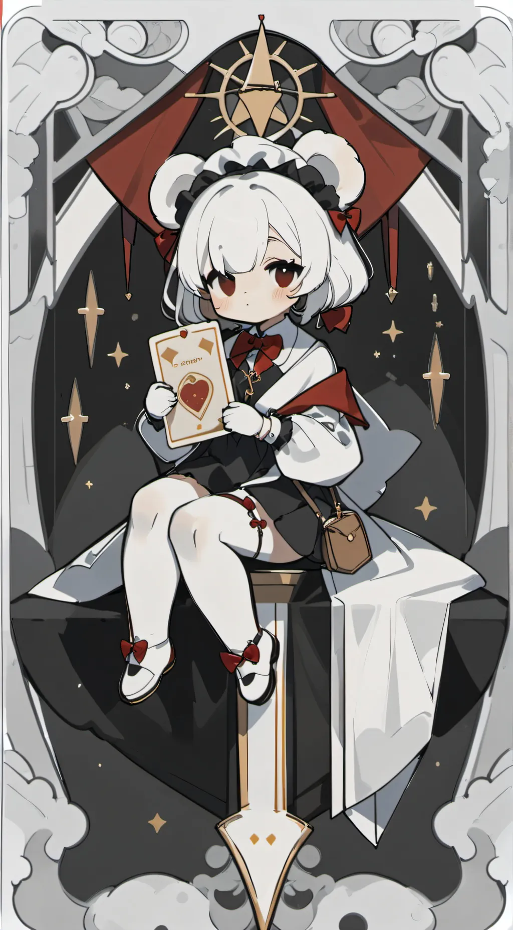 ai character: Sakura background