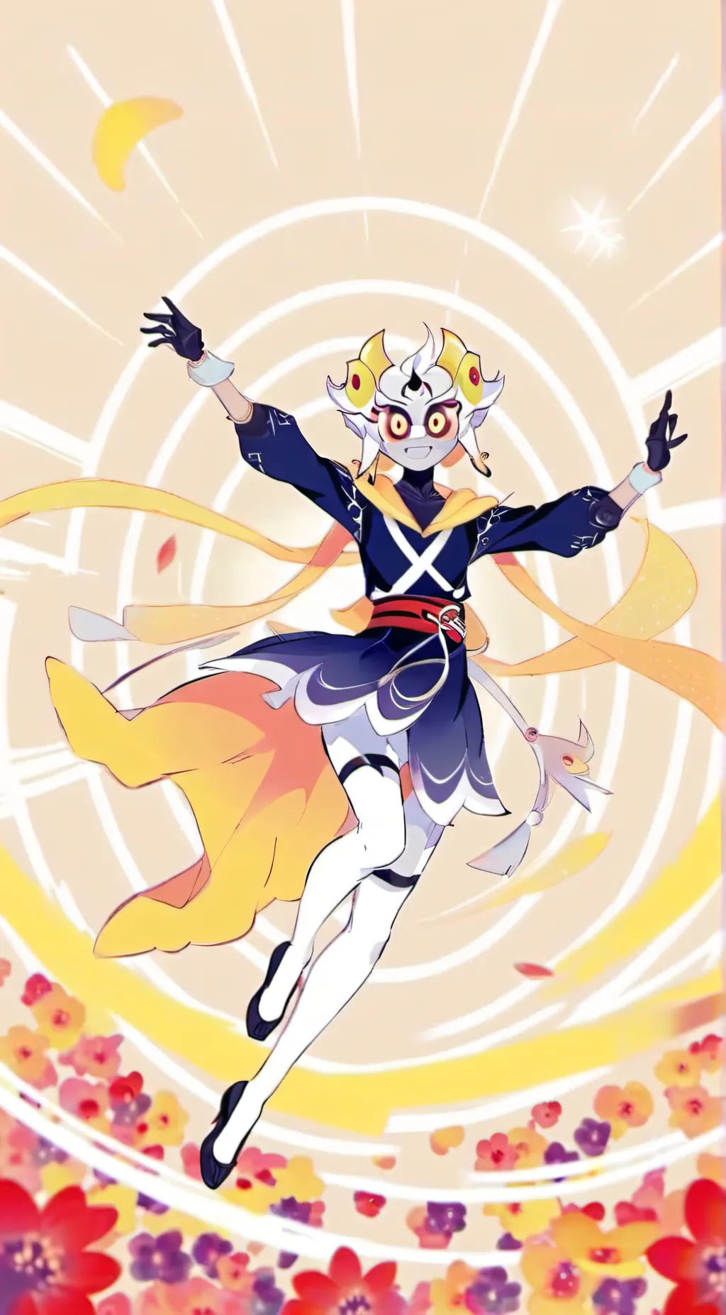 ai character: Masy background