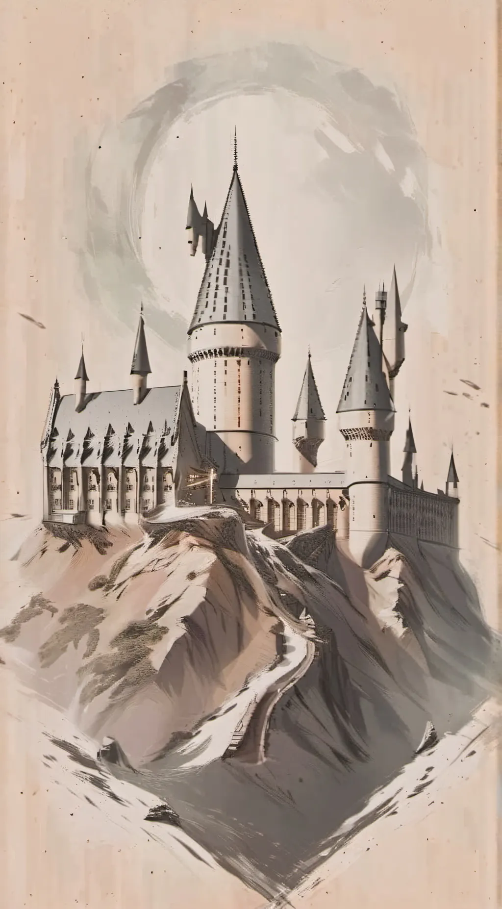 ai character: hogwarts background