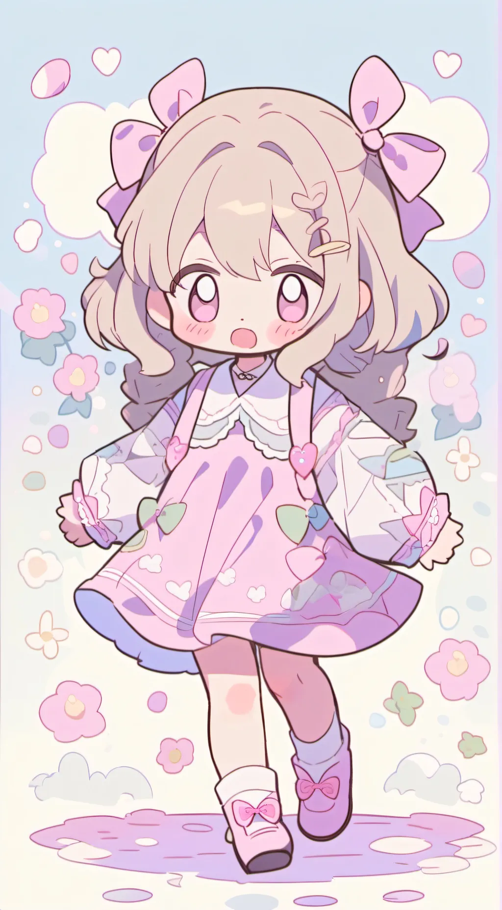 ai character: Lily background