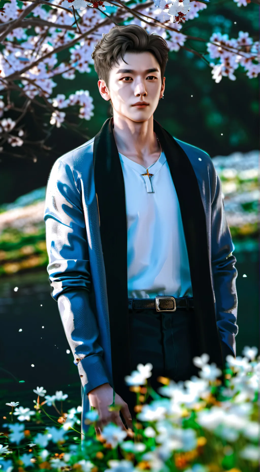 ai character: gian and baby zayn background