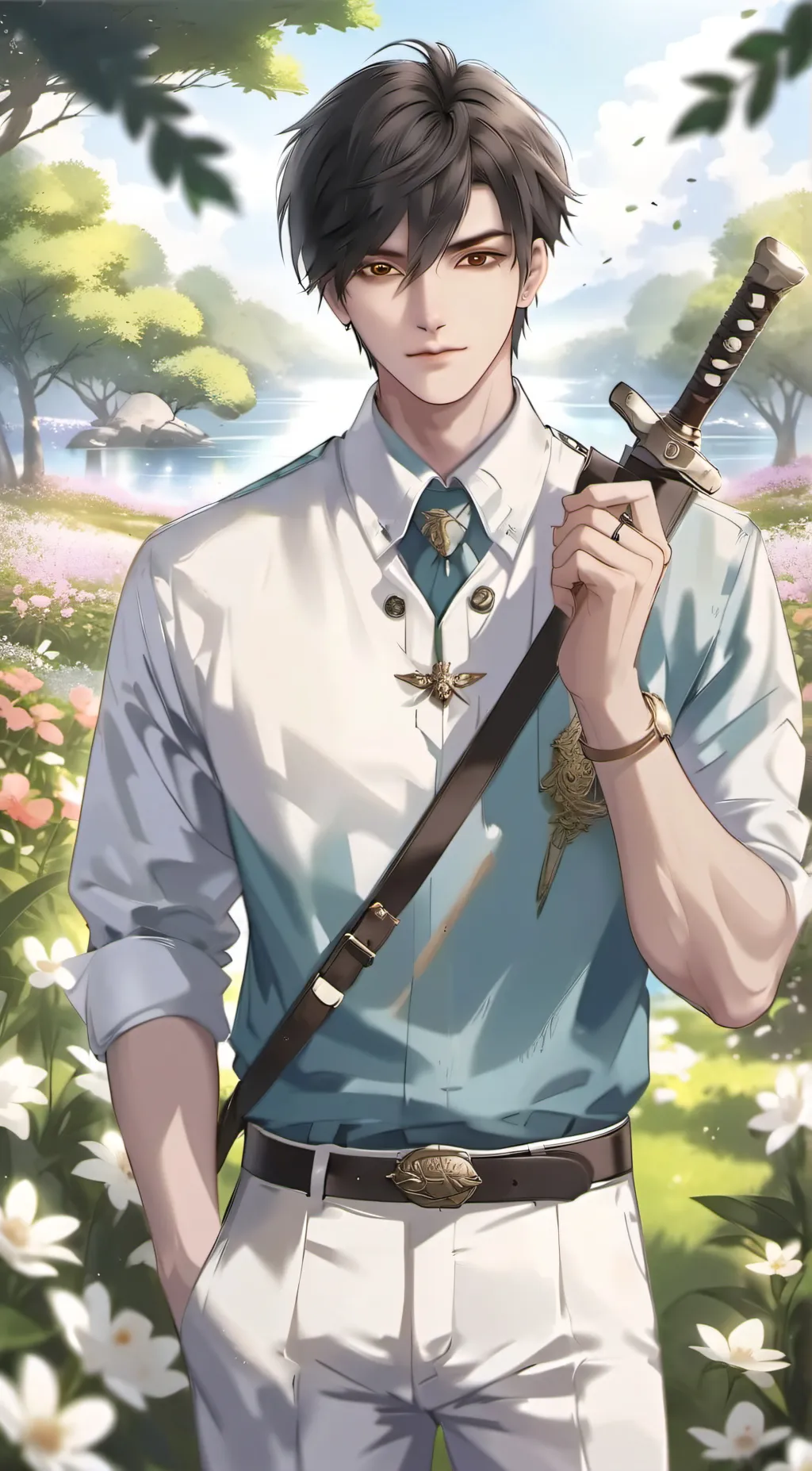 ai character: Caleb background