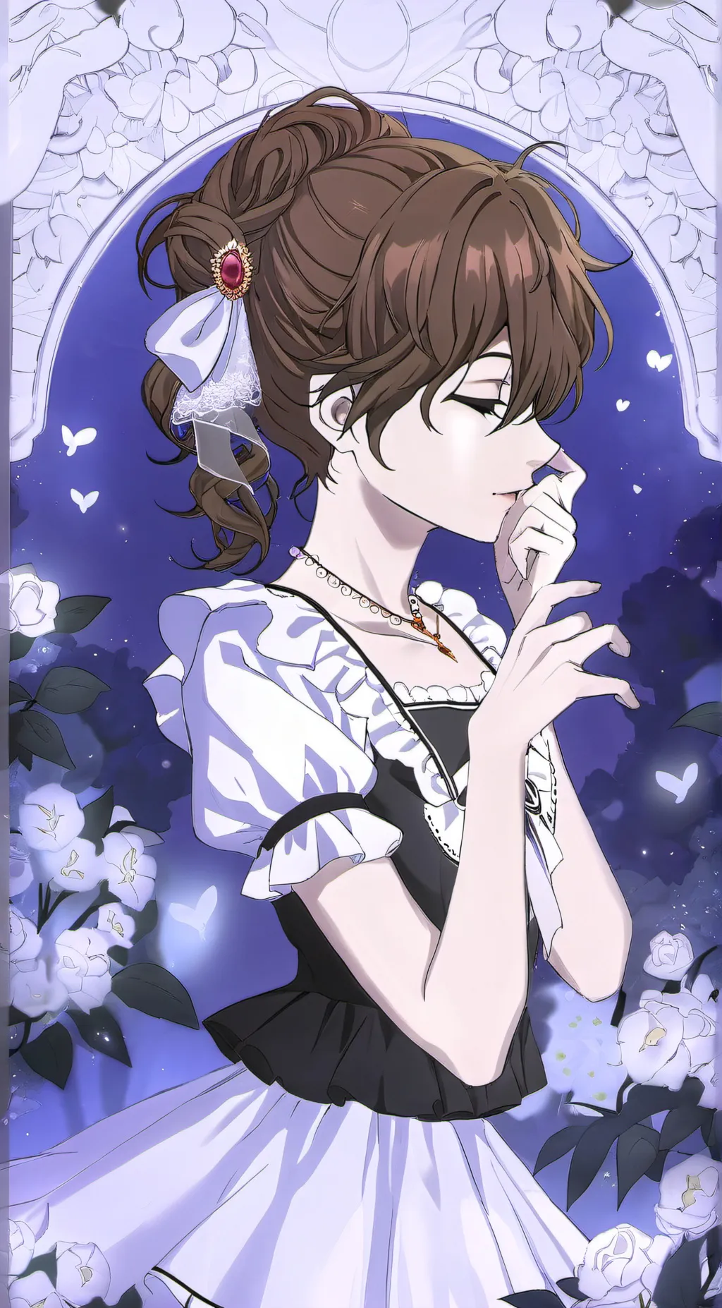 ai character: H0rn7 conversation background