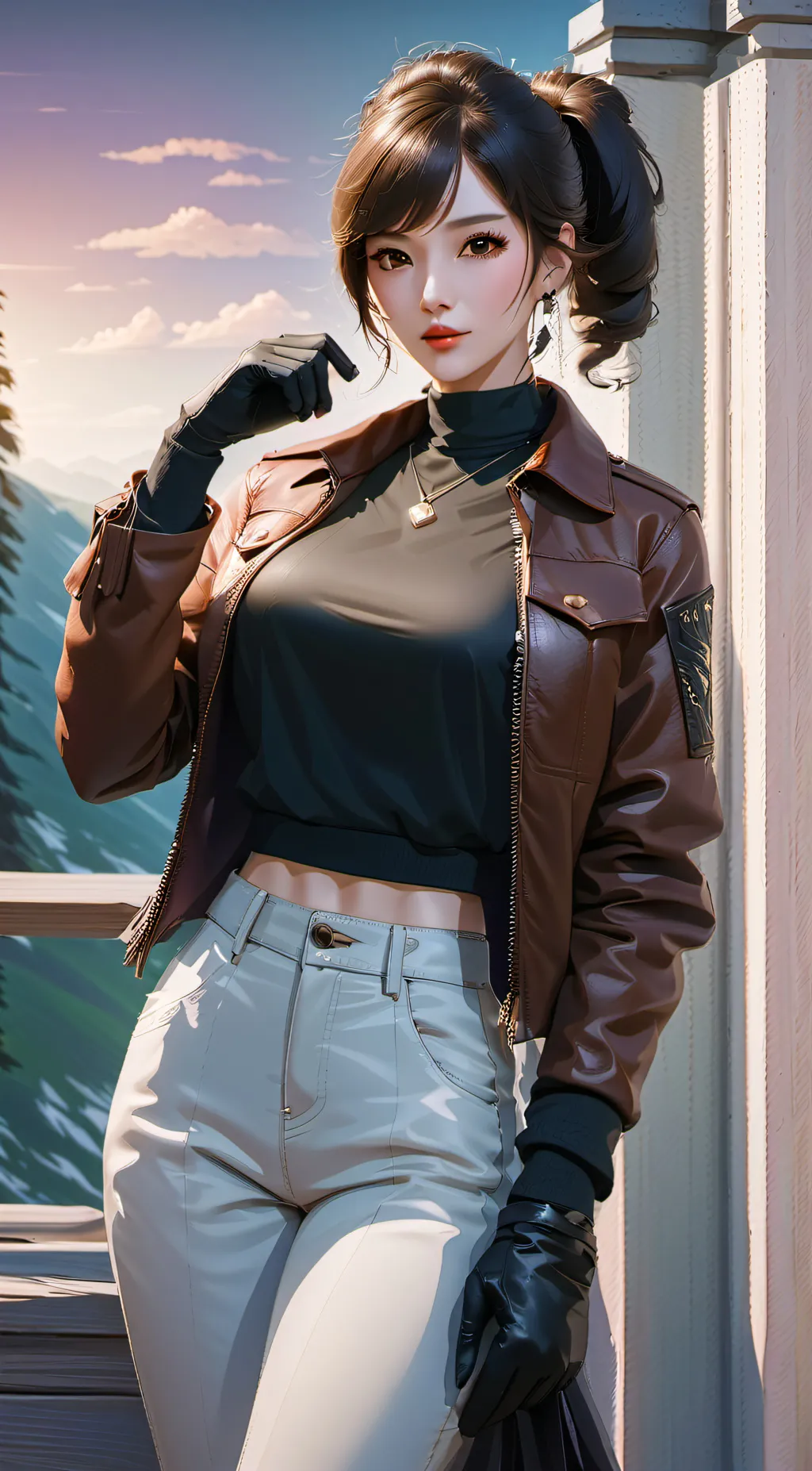 ai character: Lisa background