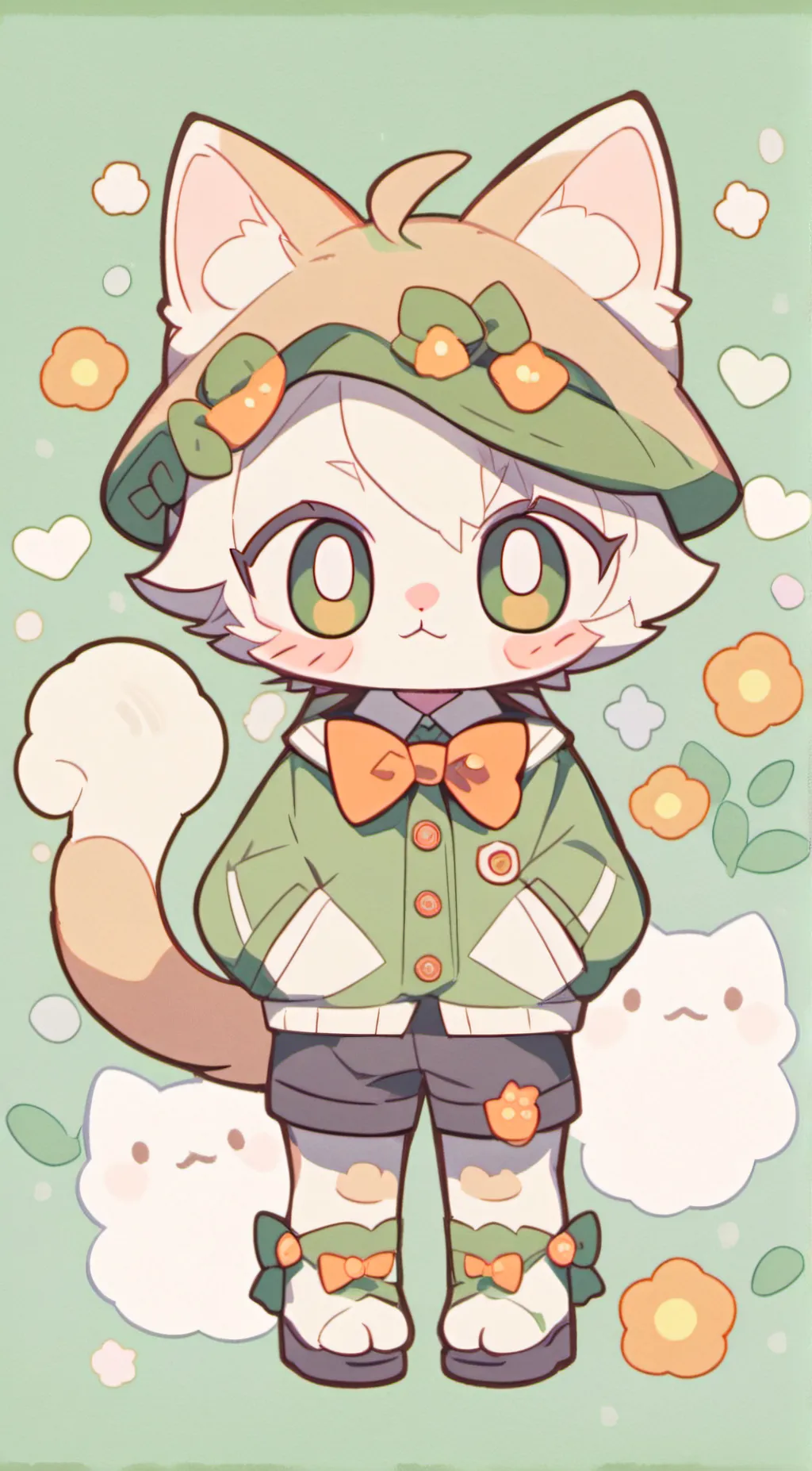 ai character: Luke, you're pet background