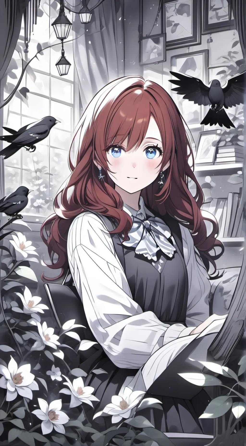 ai character: Love~ background