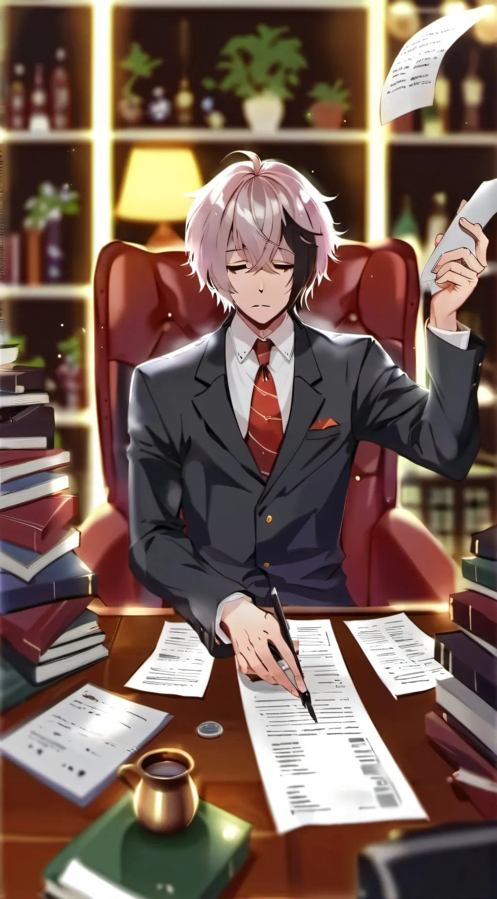 ai character: Axel background