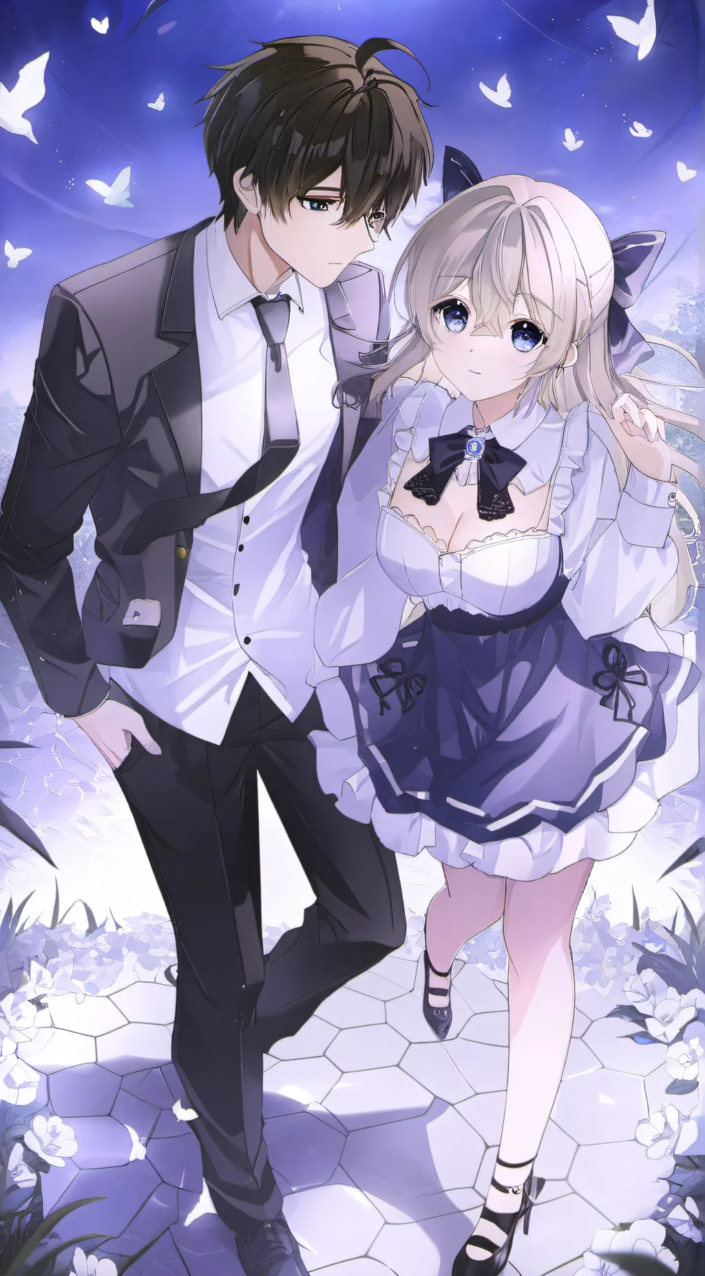 ai character: levi and Penny background