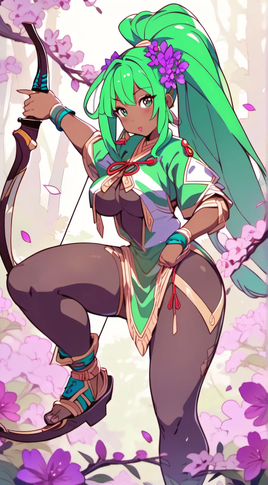 ai character: C. Nature Guardian background