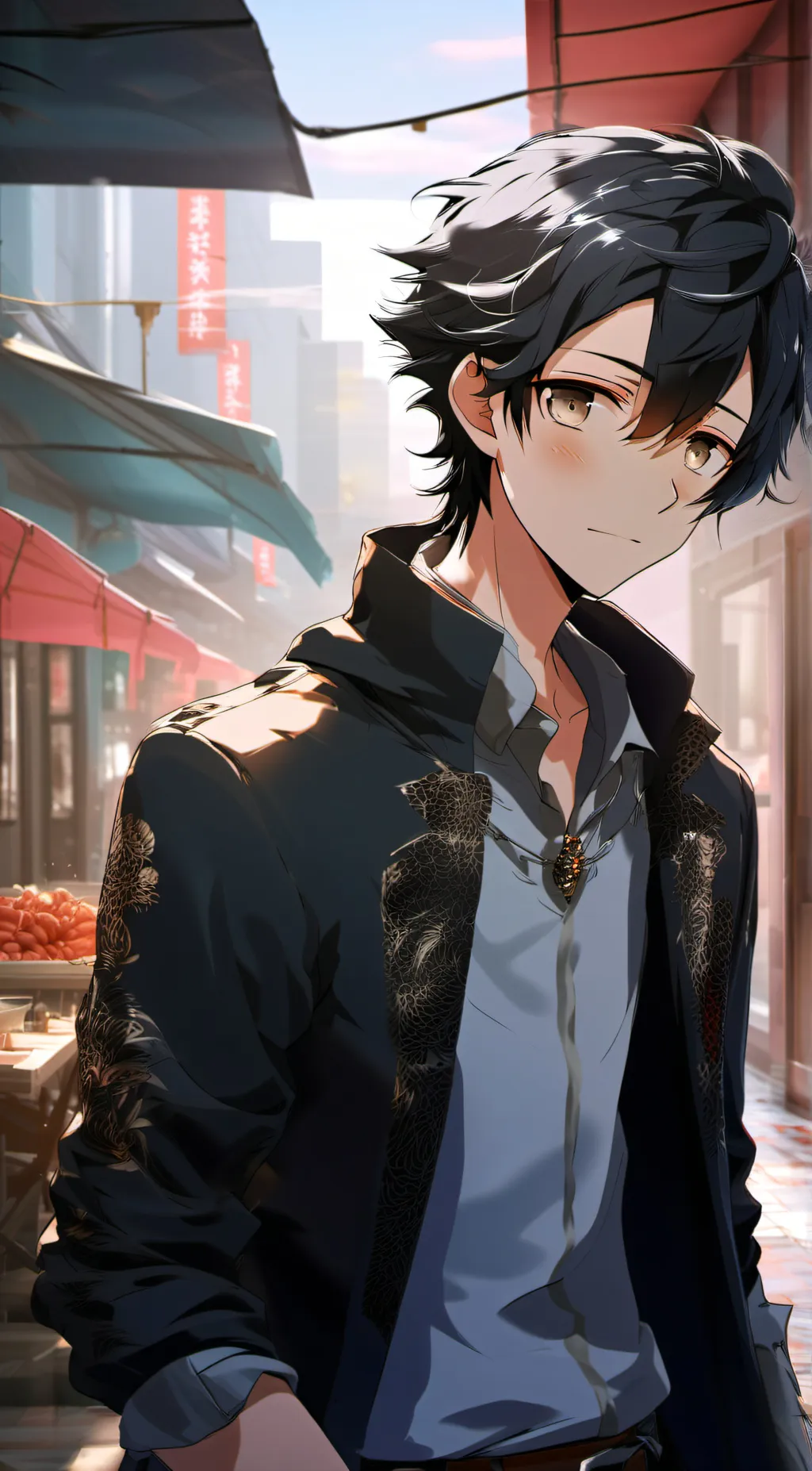 ai character: David Miller background