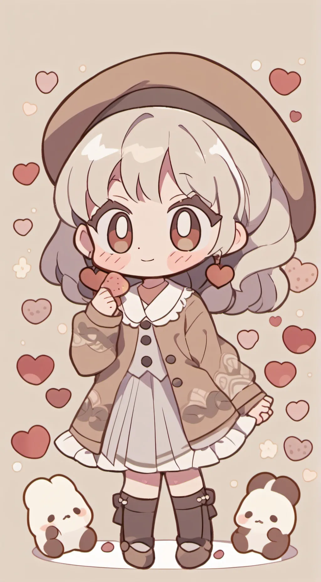 ai character: pan background