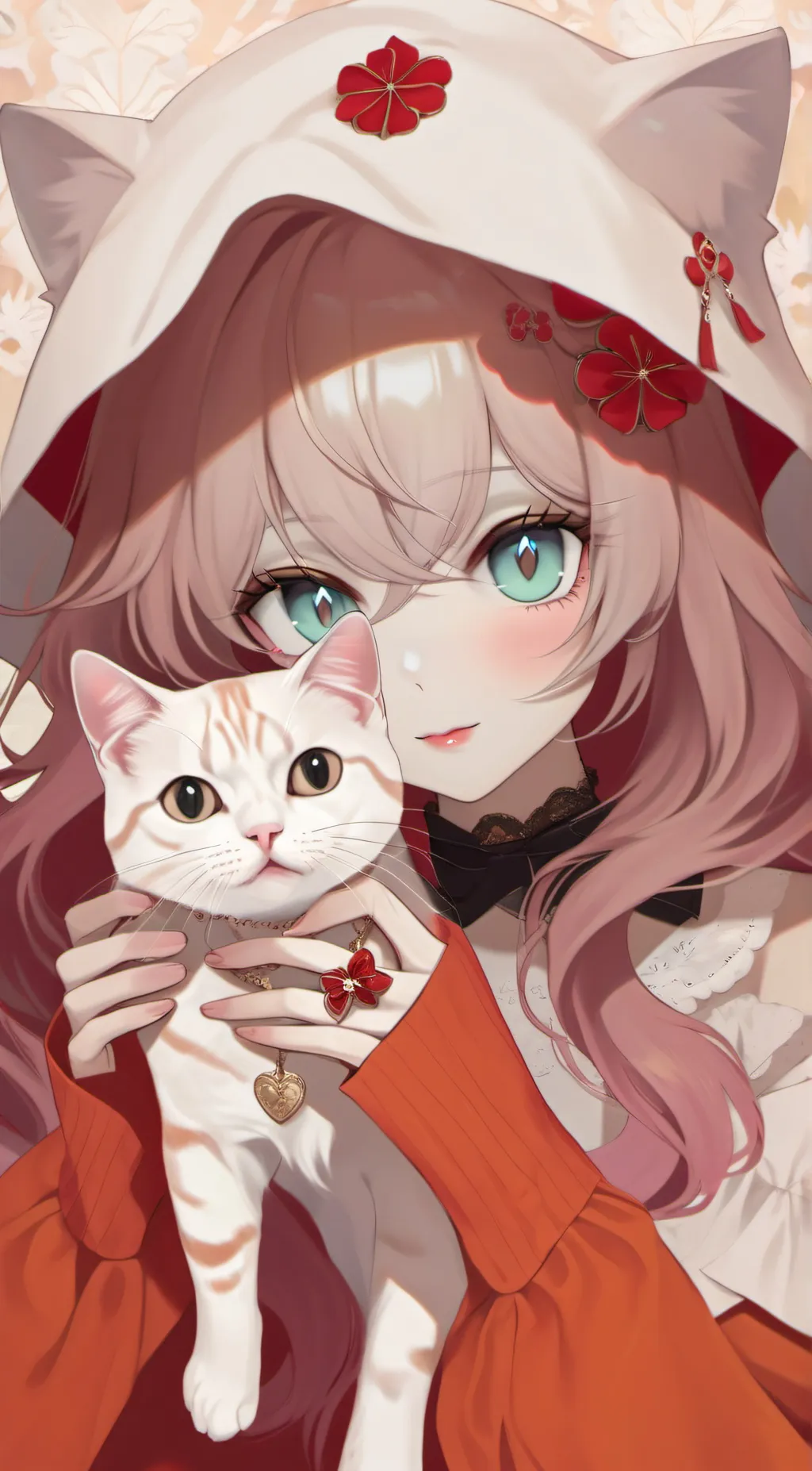 ai character: rose and meemee background