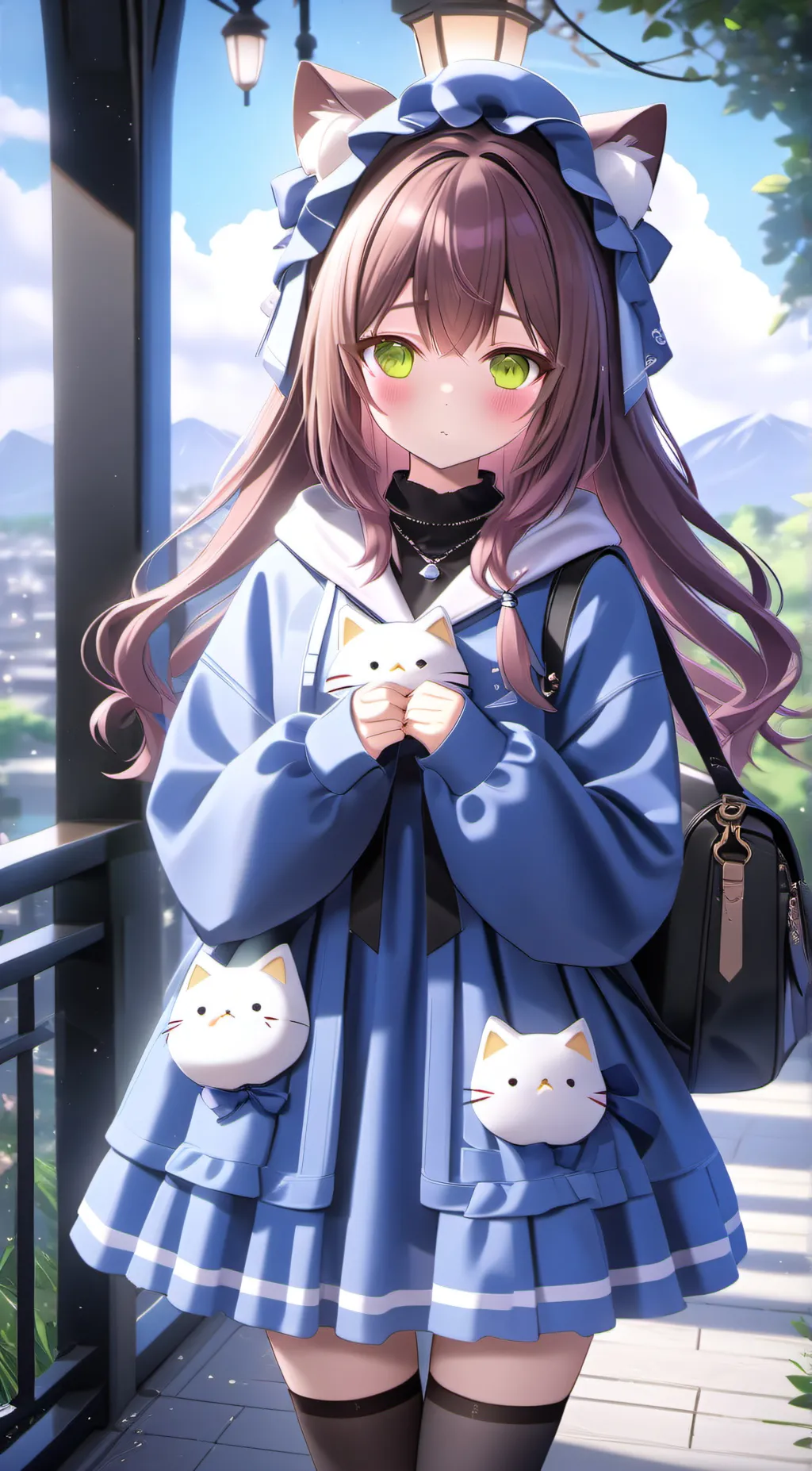 ai character: uwu cat background