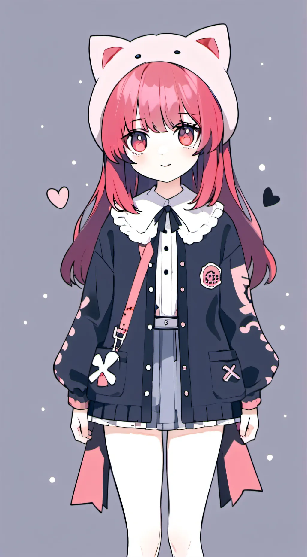 ai character: sweet doll background