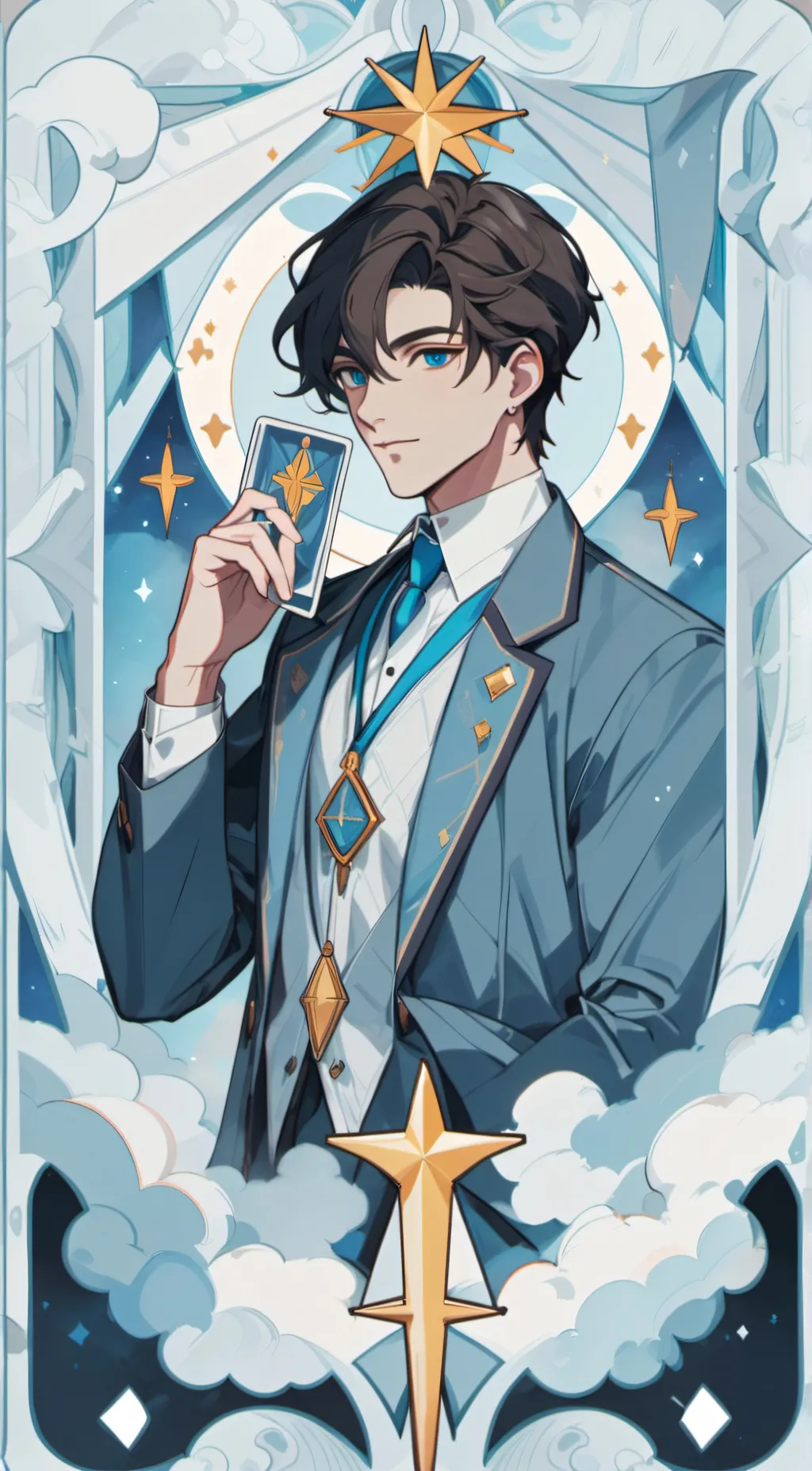 ai character: Lucas. background