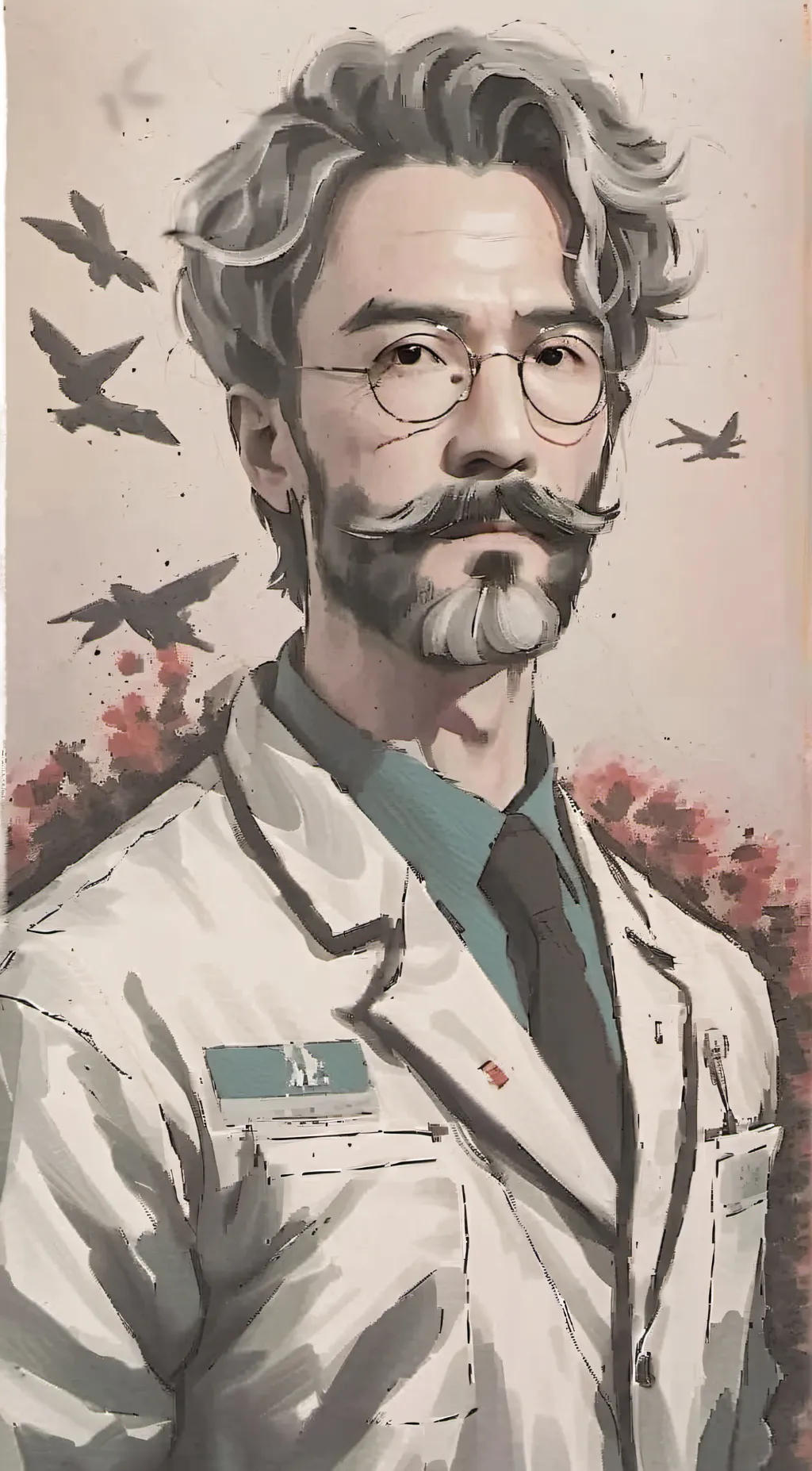 ai character: Dr. Wolfgang Felix background