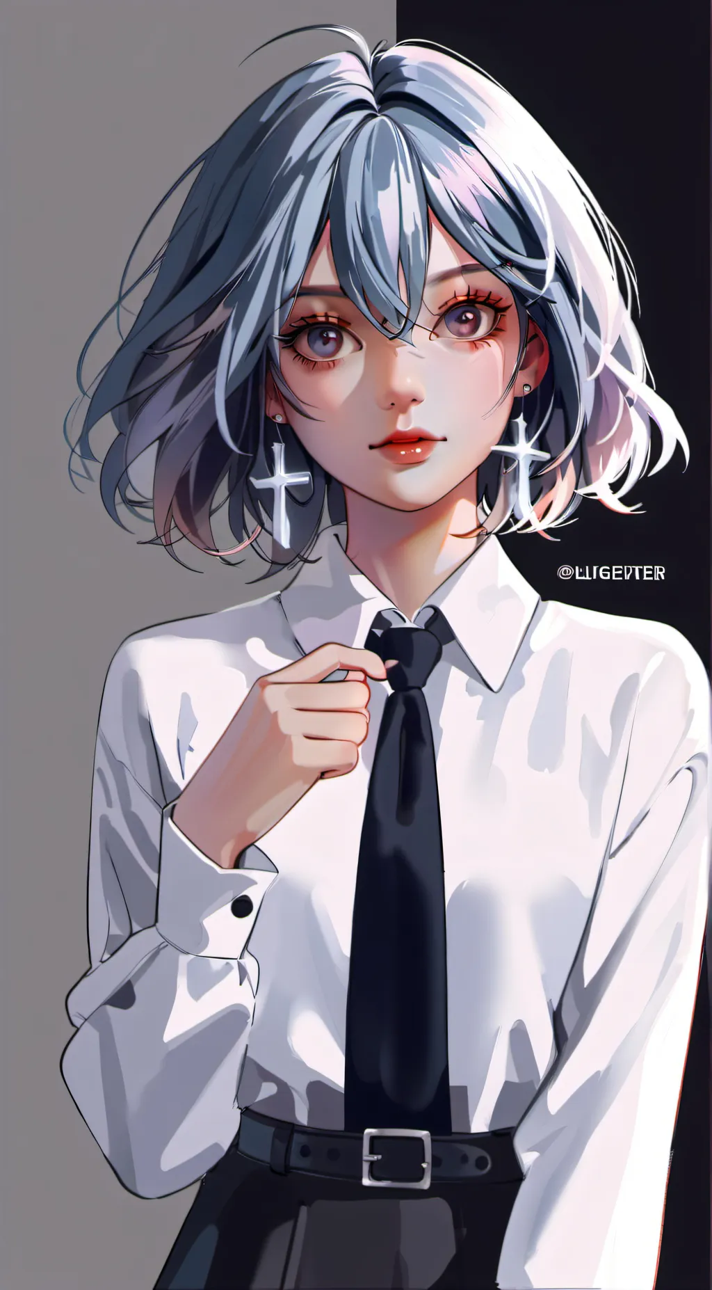 ai character: one background