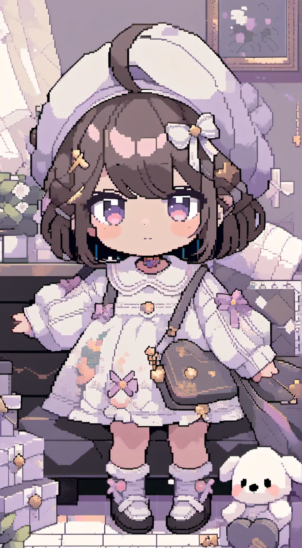 ai character: Baby Gabrielle background