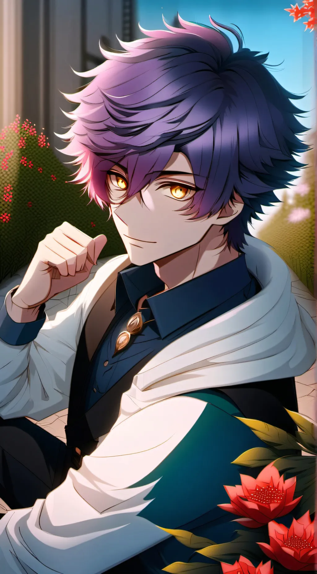 ai character: Andrew background