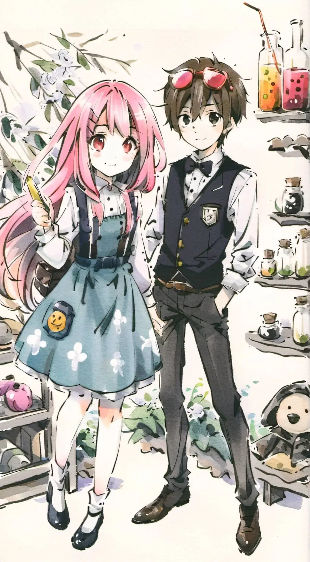 ai character: Lego monkey Kid HP background