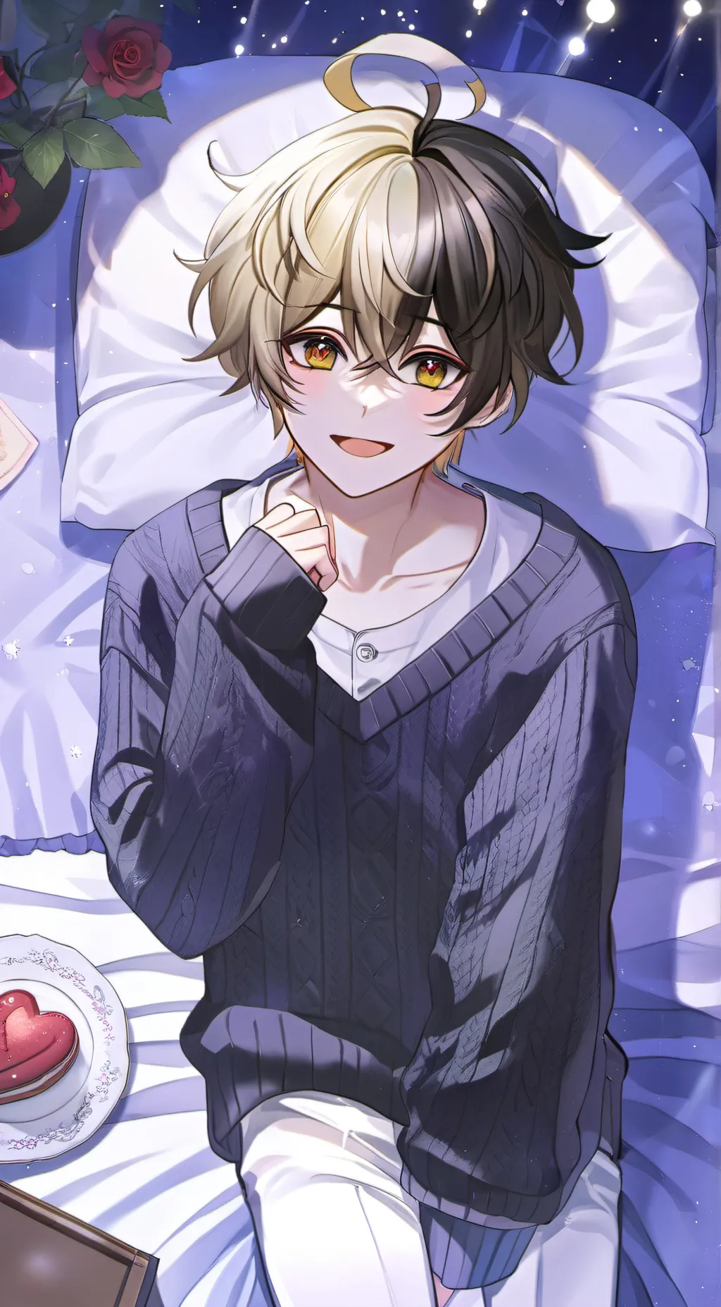 ai character: Magic background