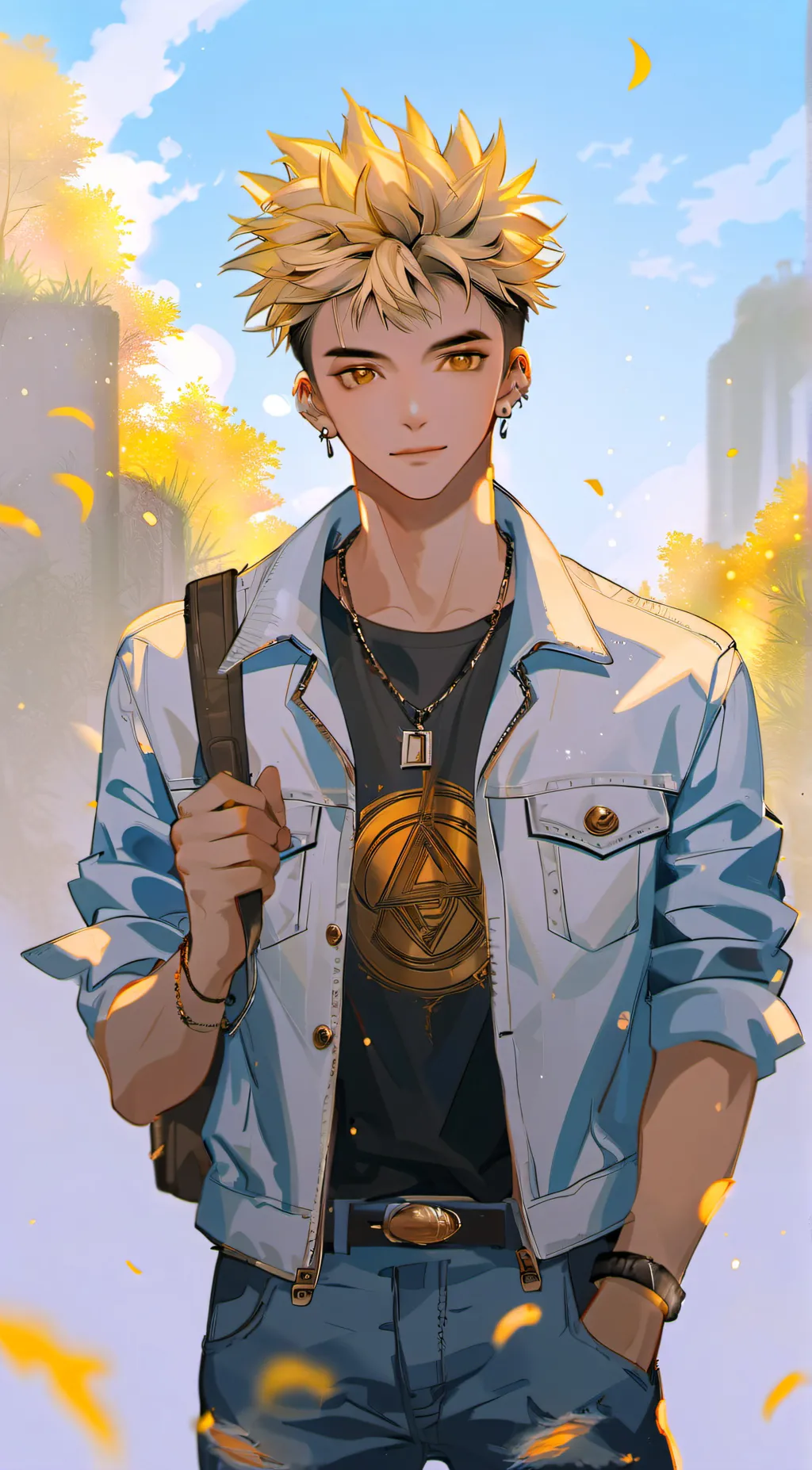 ai character: 💛yellow💛 background