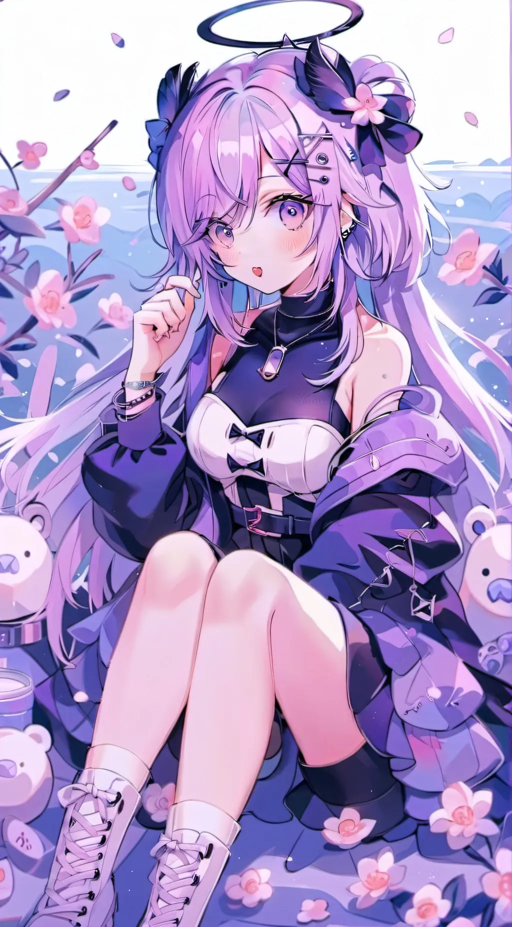 ai character: Crystal🔮 background