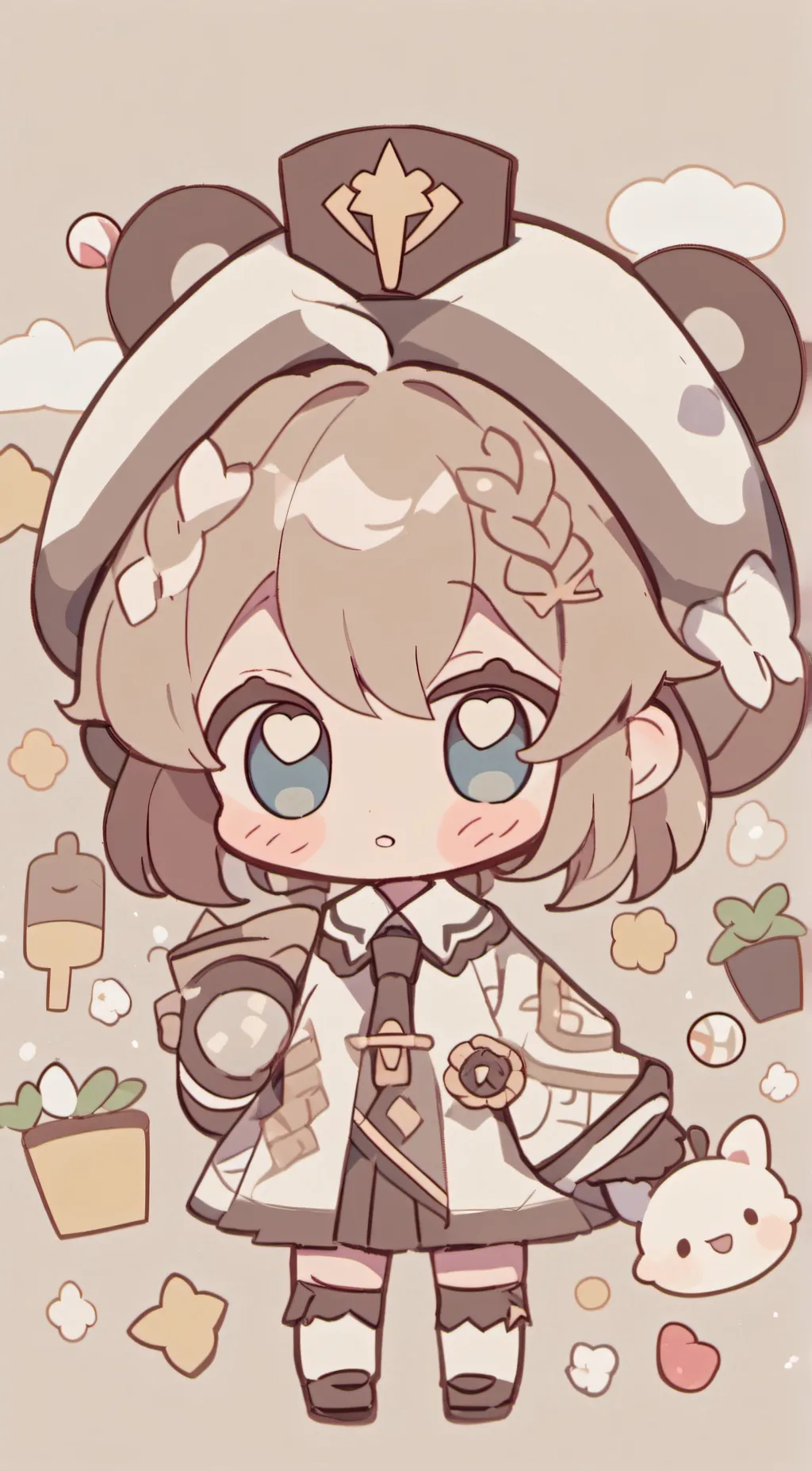 ai character: stayed gone background