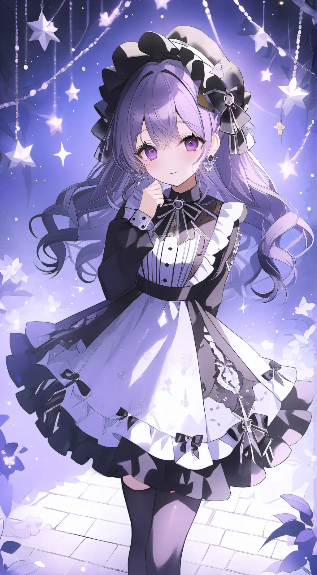 ai character: Melody background