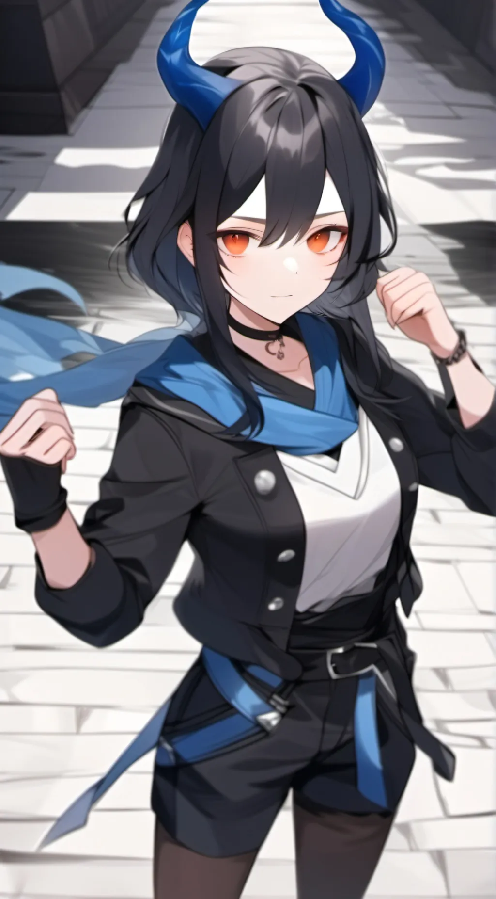 ai character: mha y/n cursed background