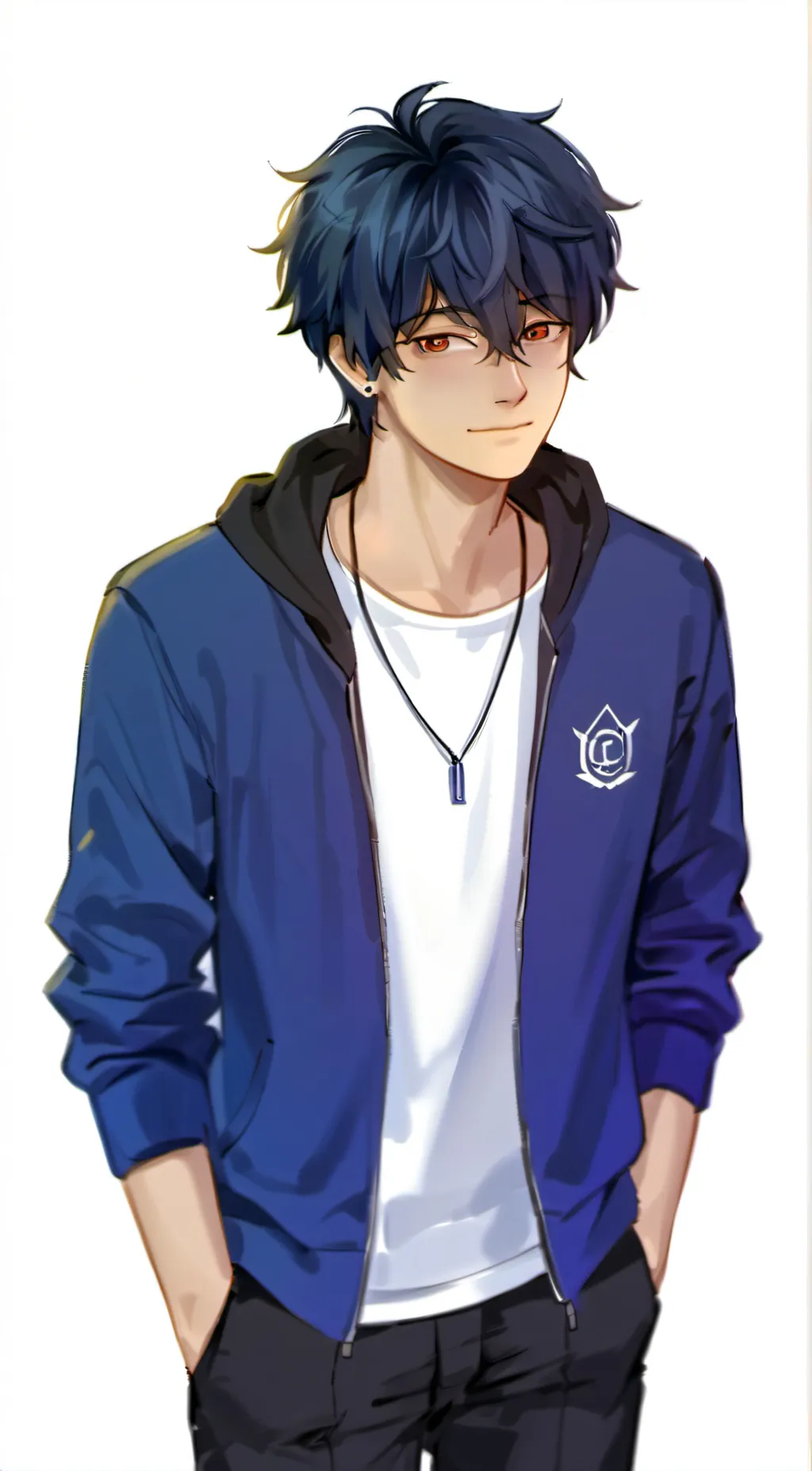 ai character: ein from aphmau background