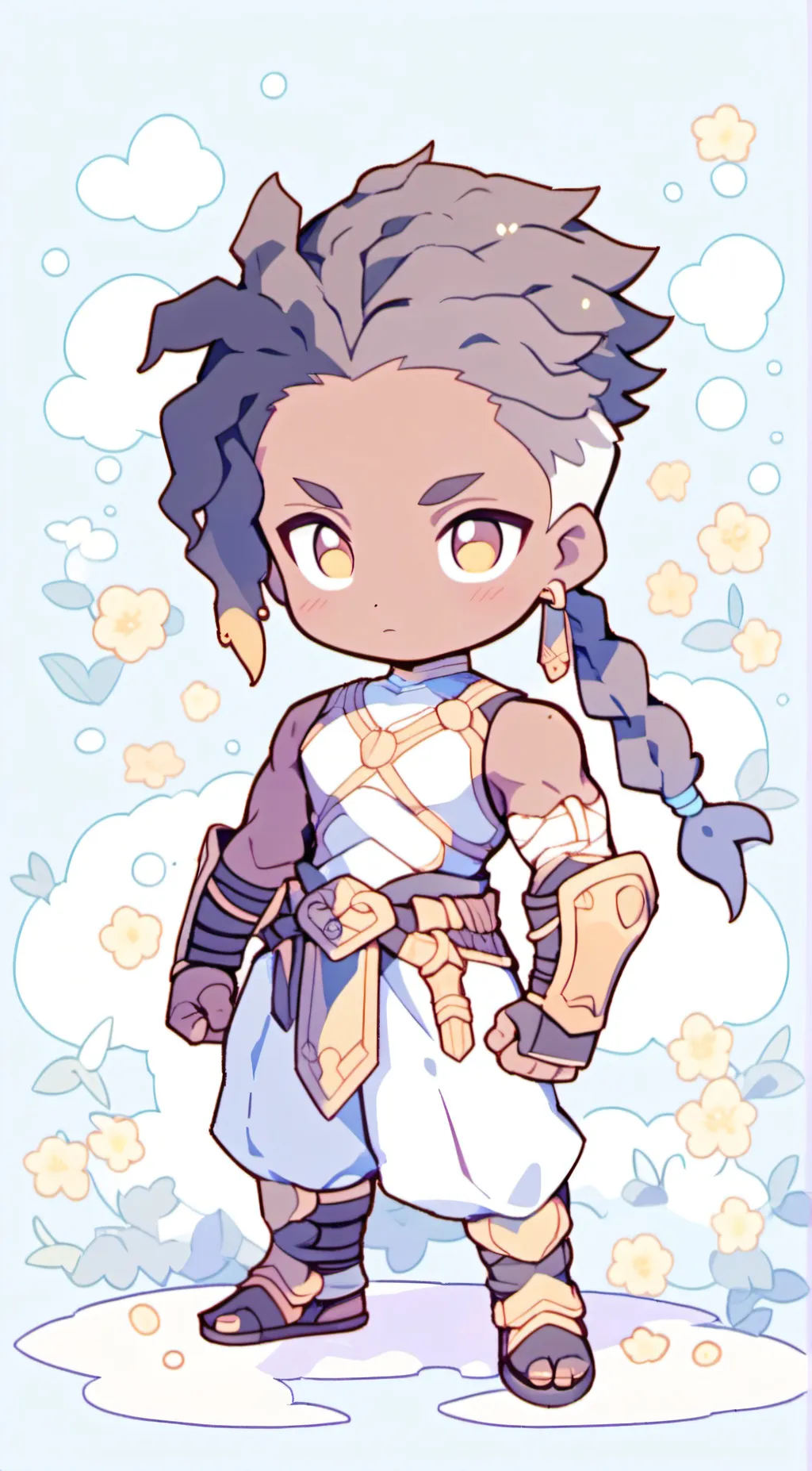 ai character: Rin background