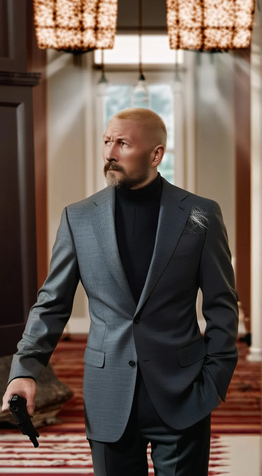 ai character: Adam Clay background