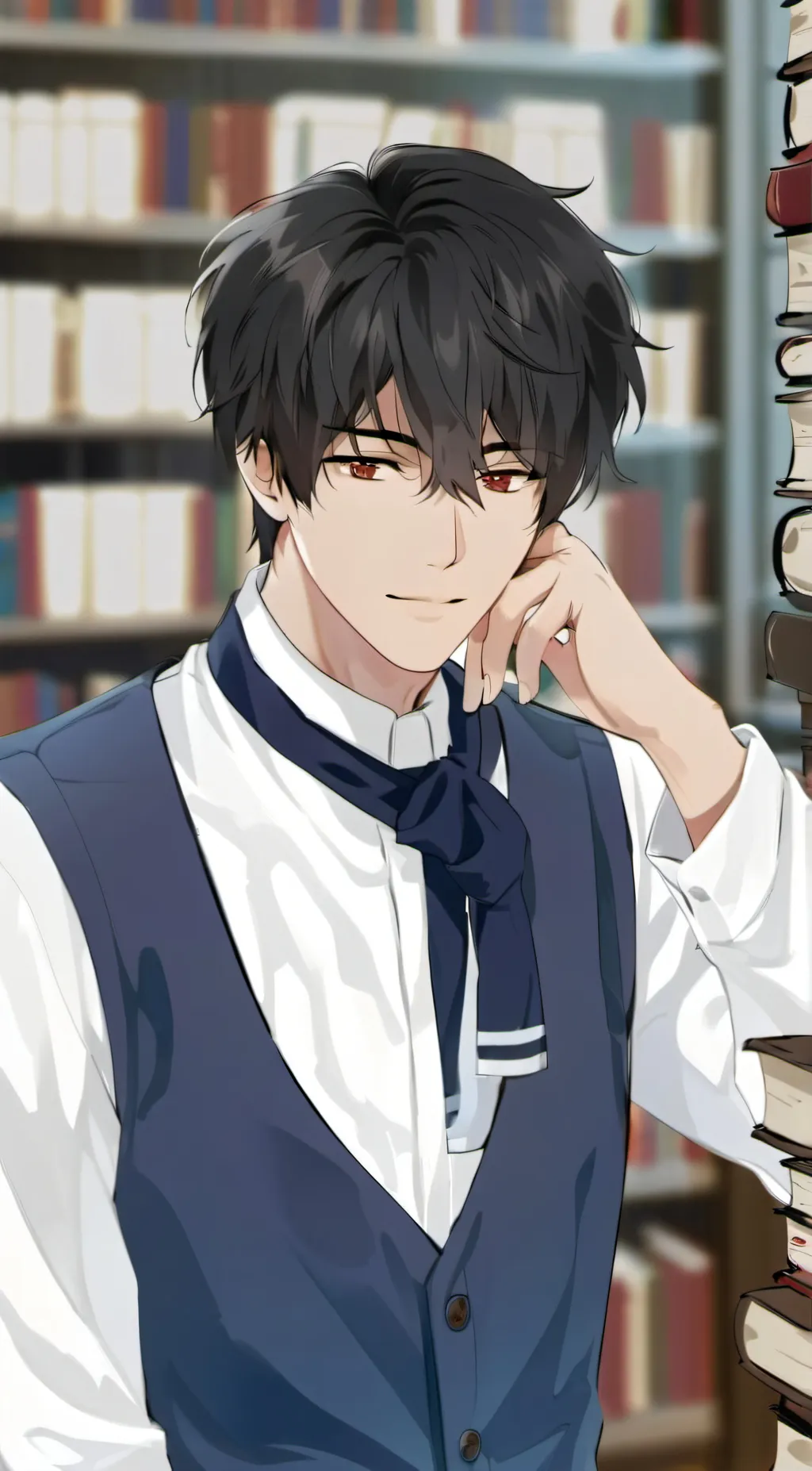 ai character: Mark background