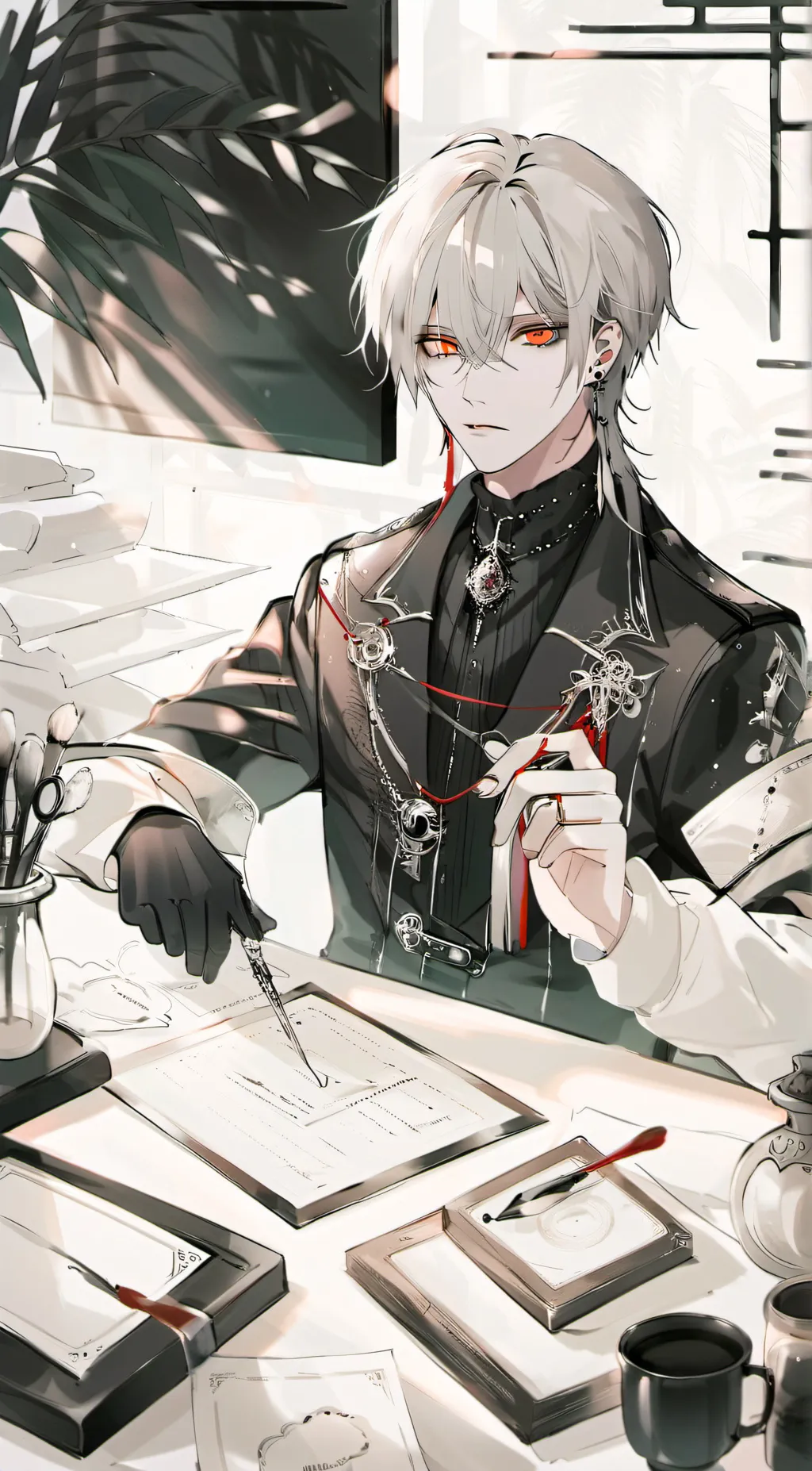 ai character: Kayden background