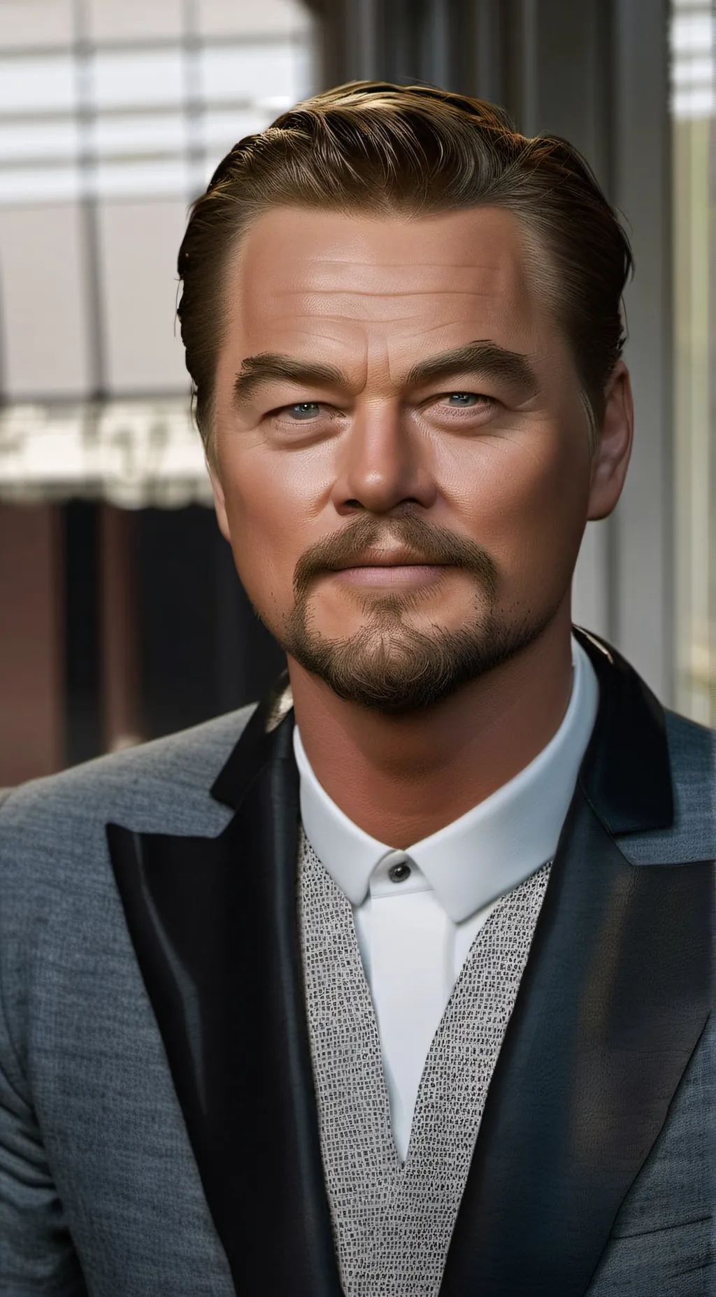 ai character: leonardo dicaprio  background