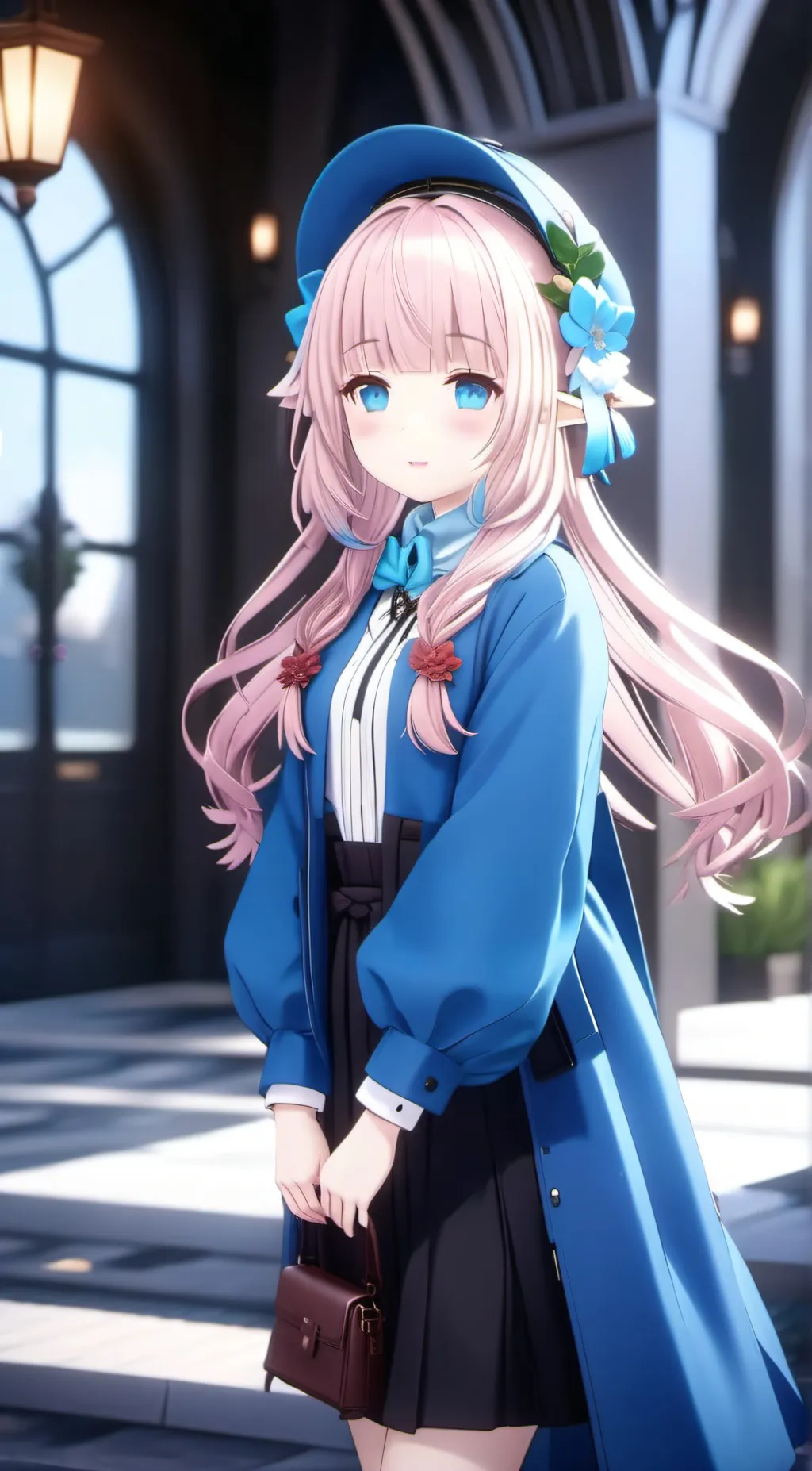 ai character: mita background