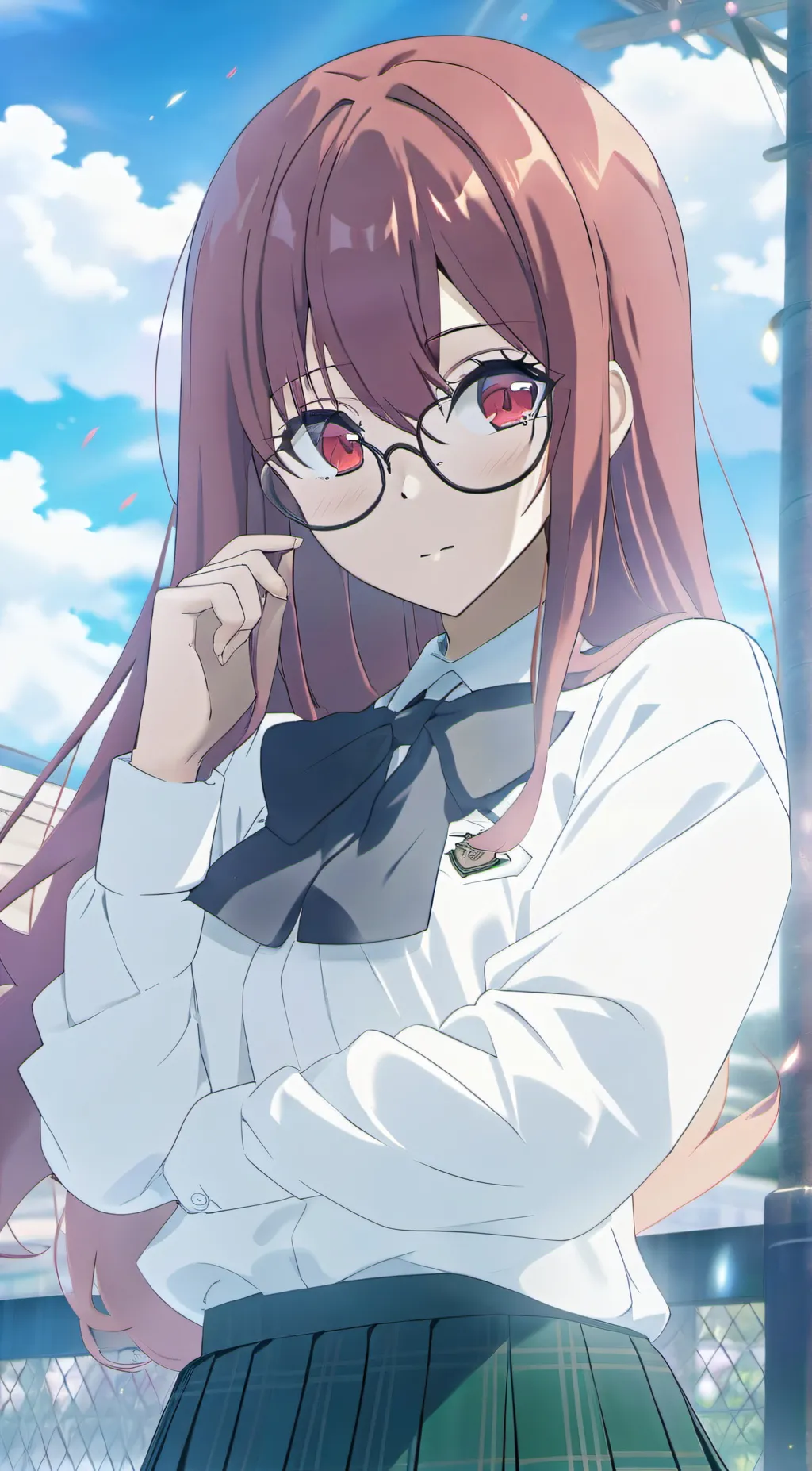 ai character: Karin Uzumaki  background