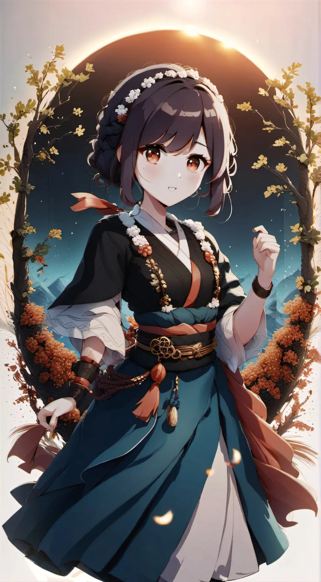 ai character: Myra background