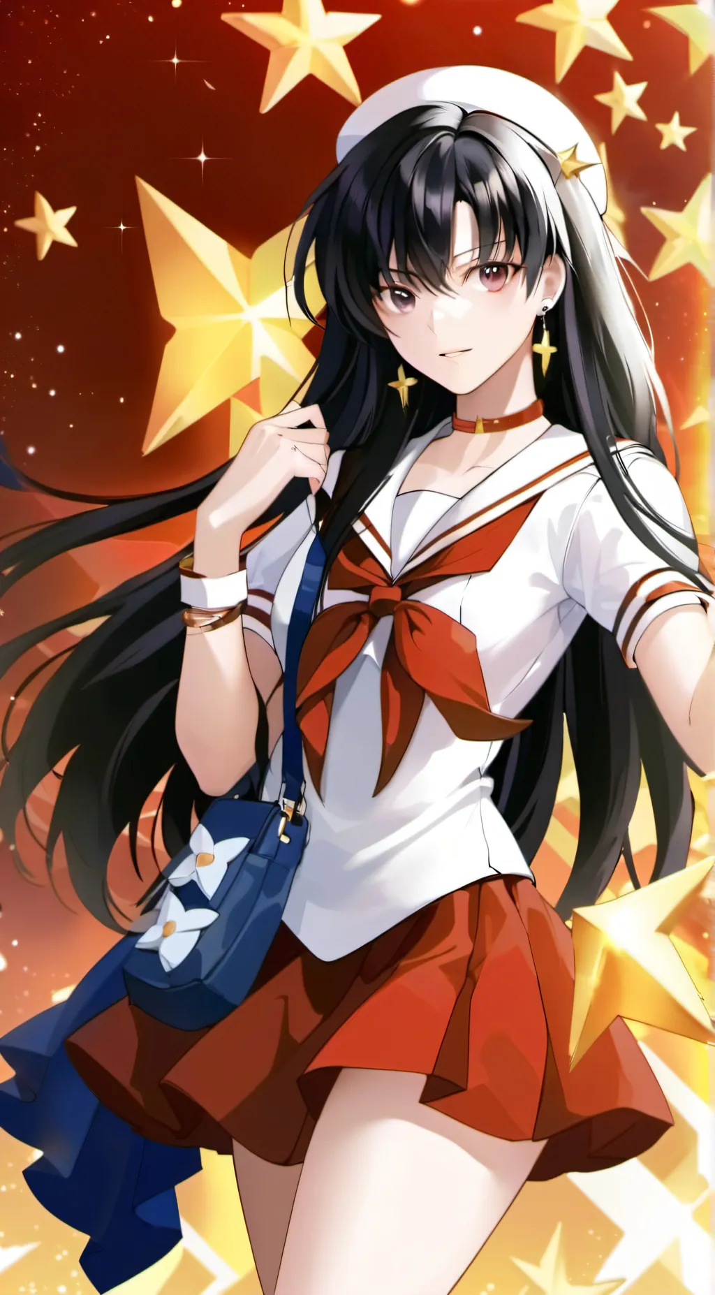 ai character: rei hino  background