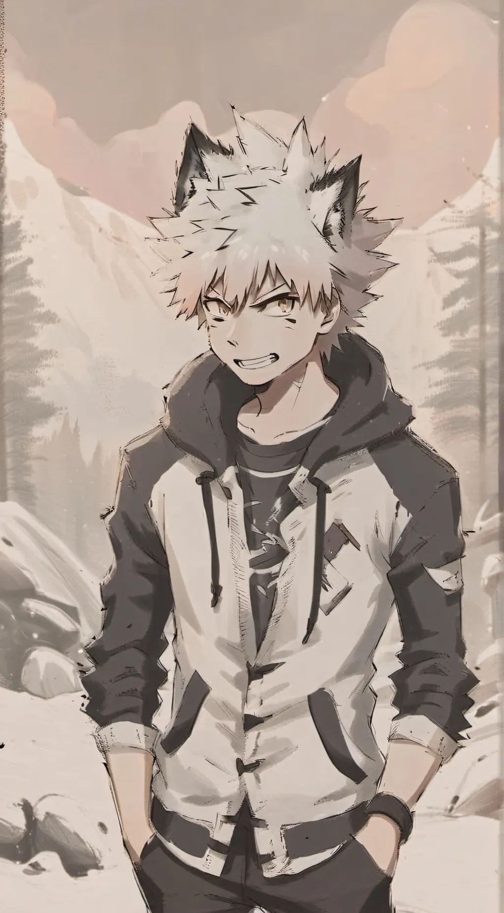 Talkie AI - Chat with Wolf bakugo