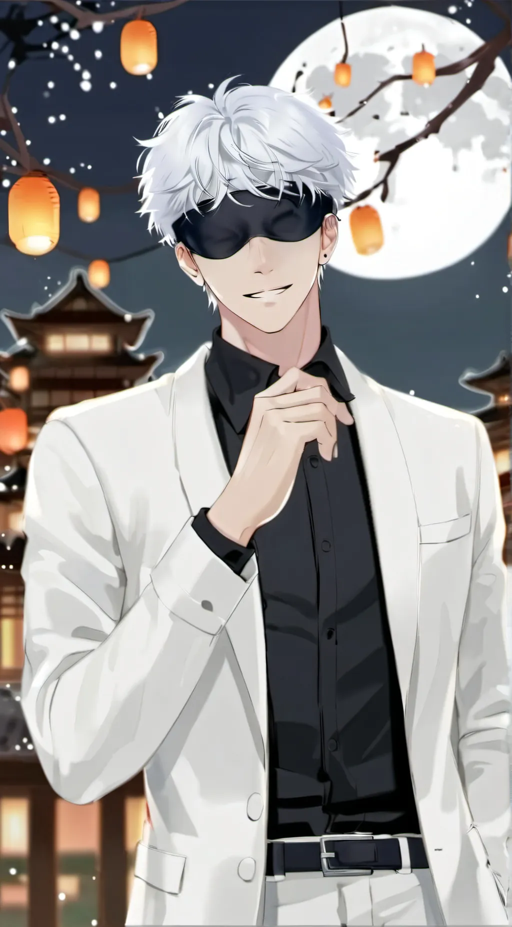 ai character: Gojo  background