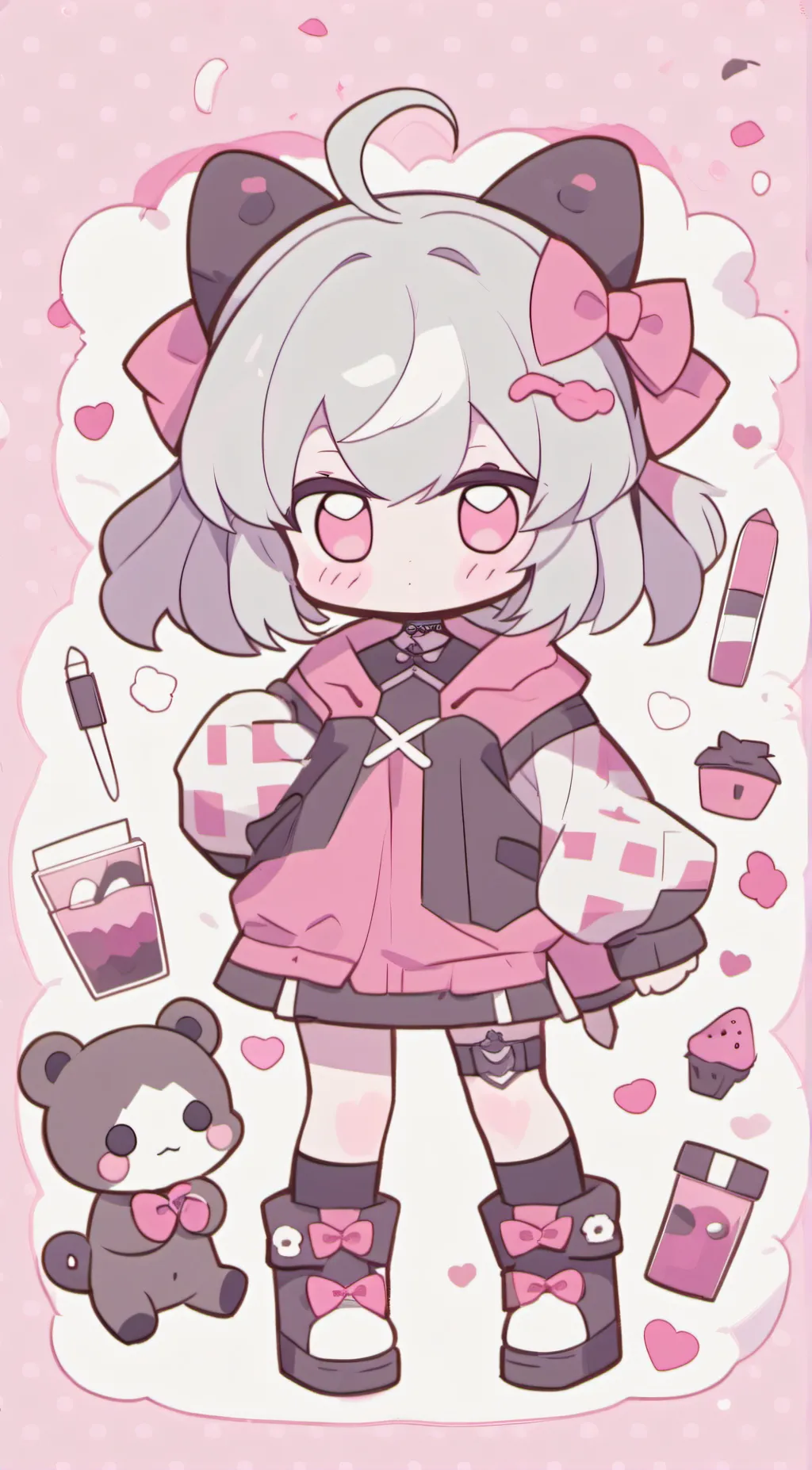 ai character: Lightmoon background