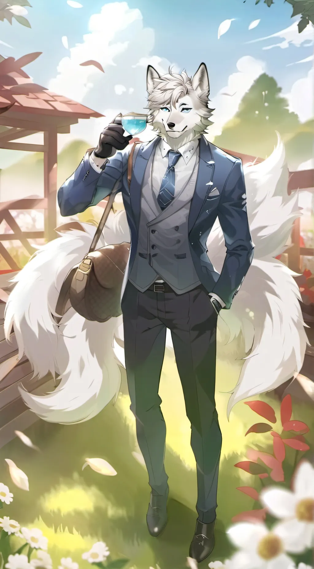 ai character: Calo Berman background